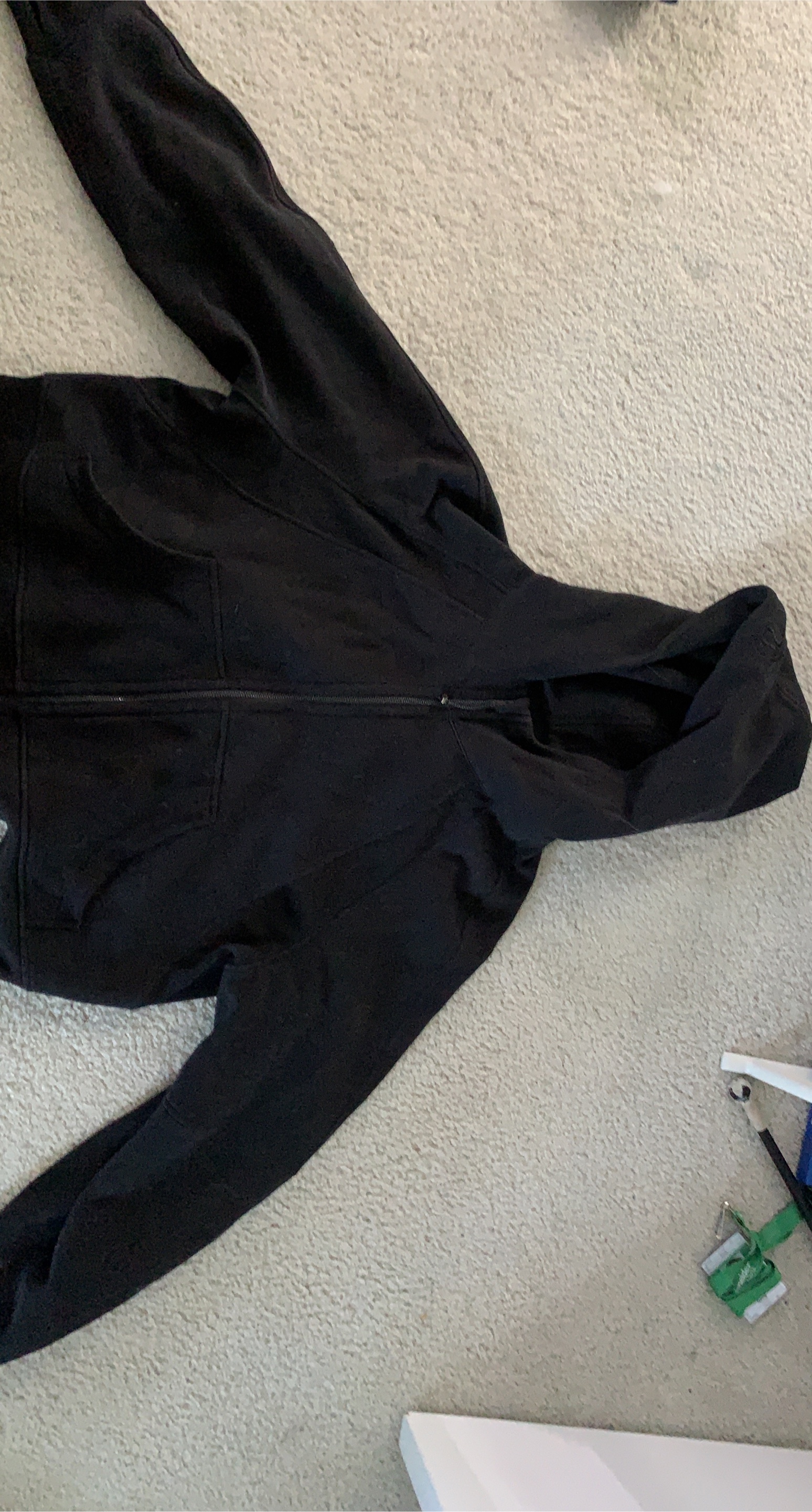 Black Zip-Up Lululemon scuba thumbnail