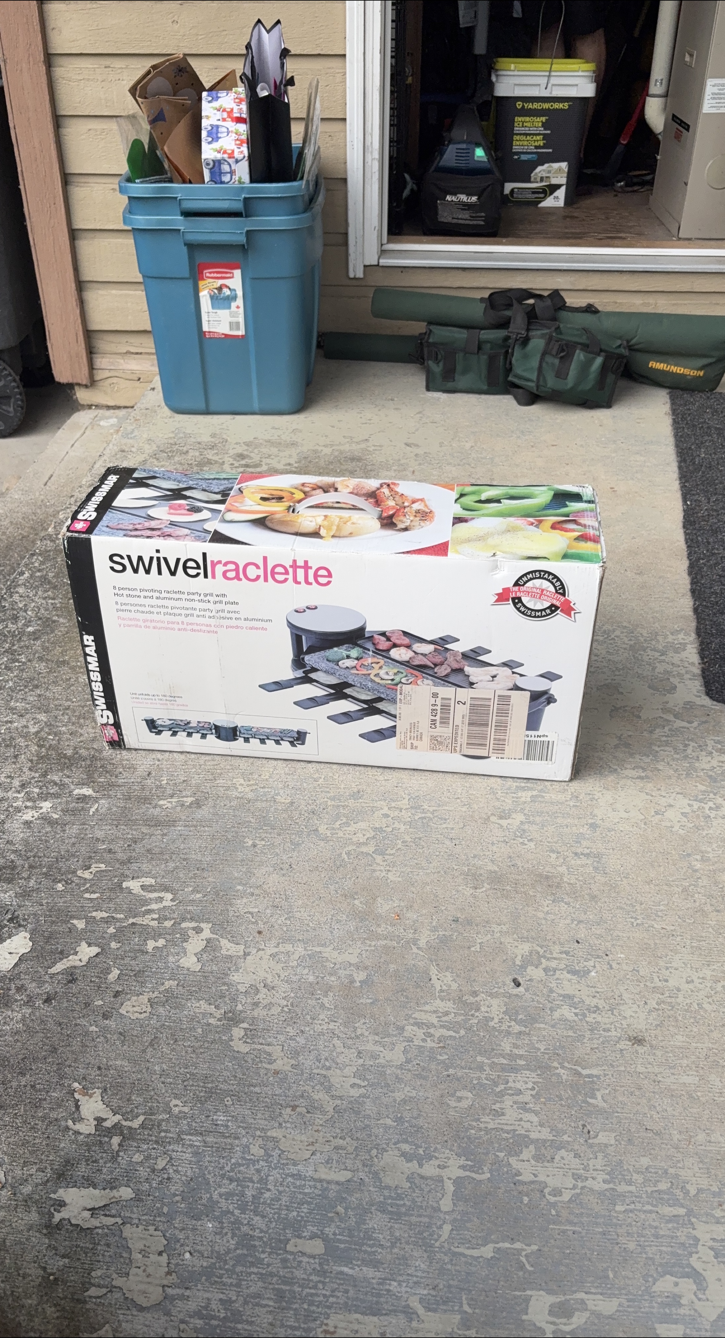 Swissmar Swivel Raclette Grill - New in Box! thumbnail