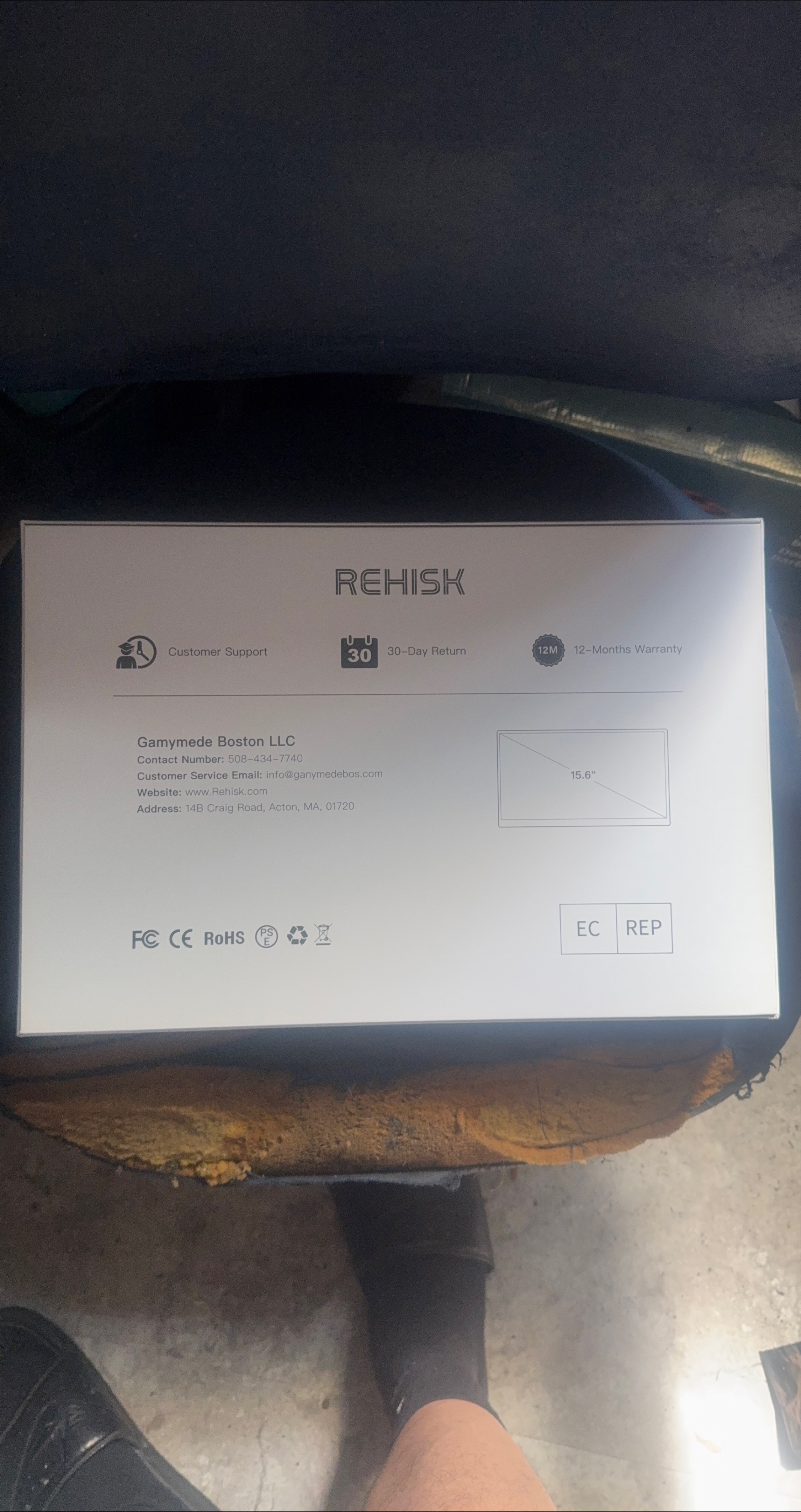 Rehisk 15.6" Monitor thumbnail