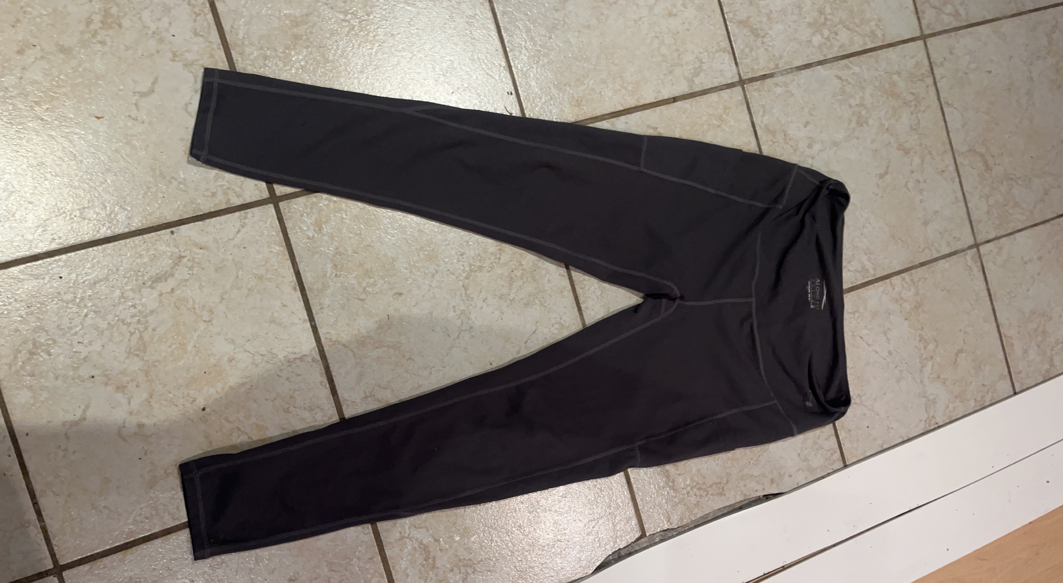 Athleta Gray Workout Leggings thumbnail