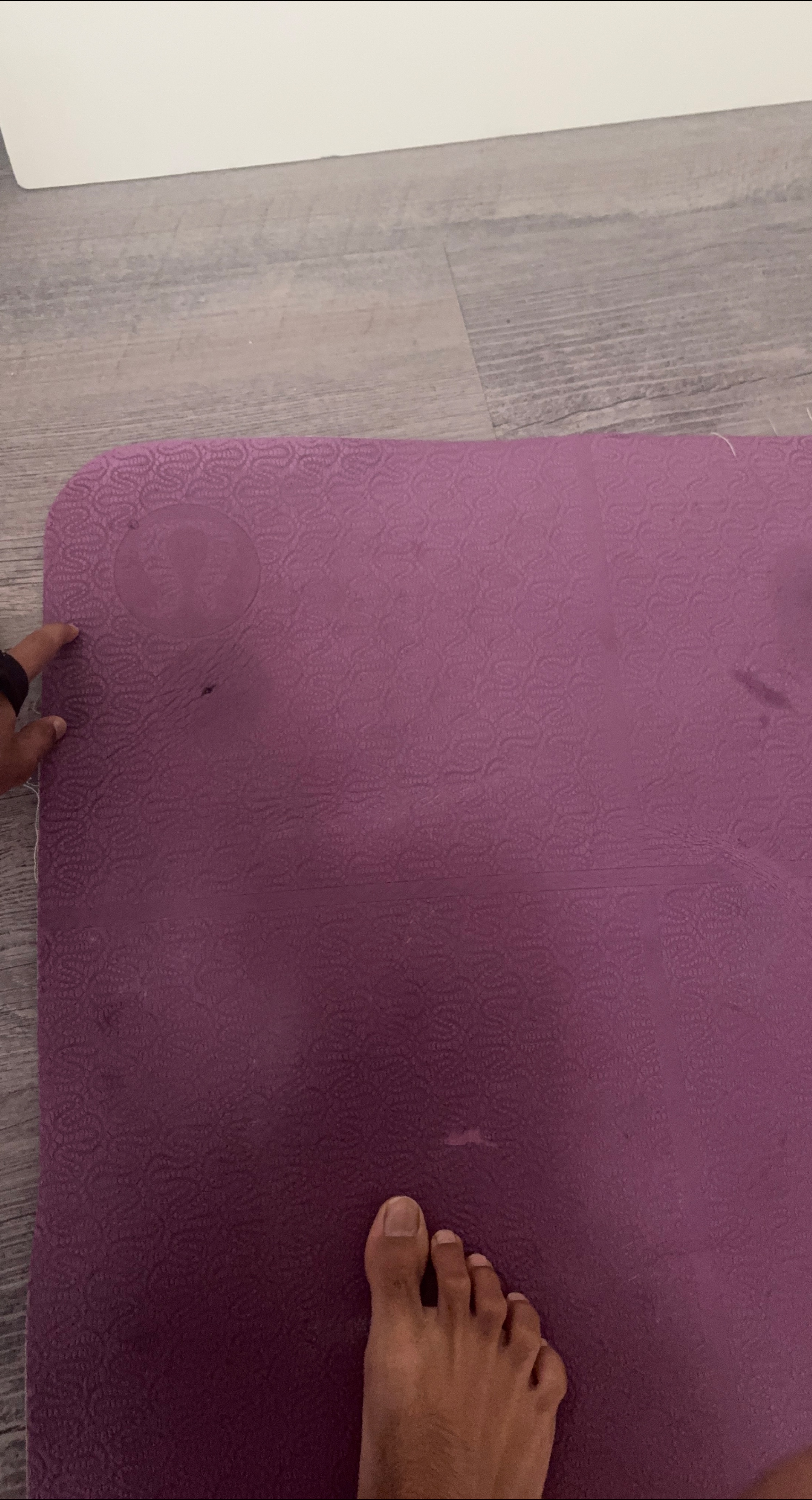 Lululemon Purple Yoga Mat thumbnail
