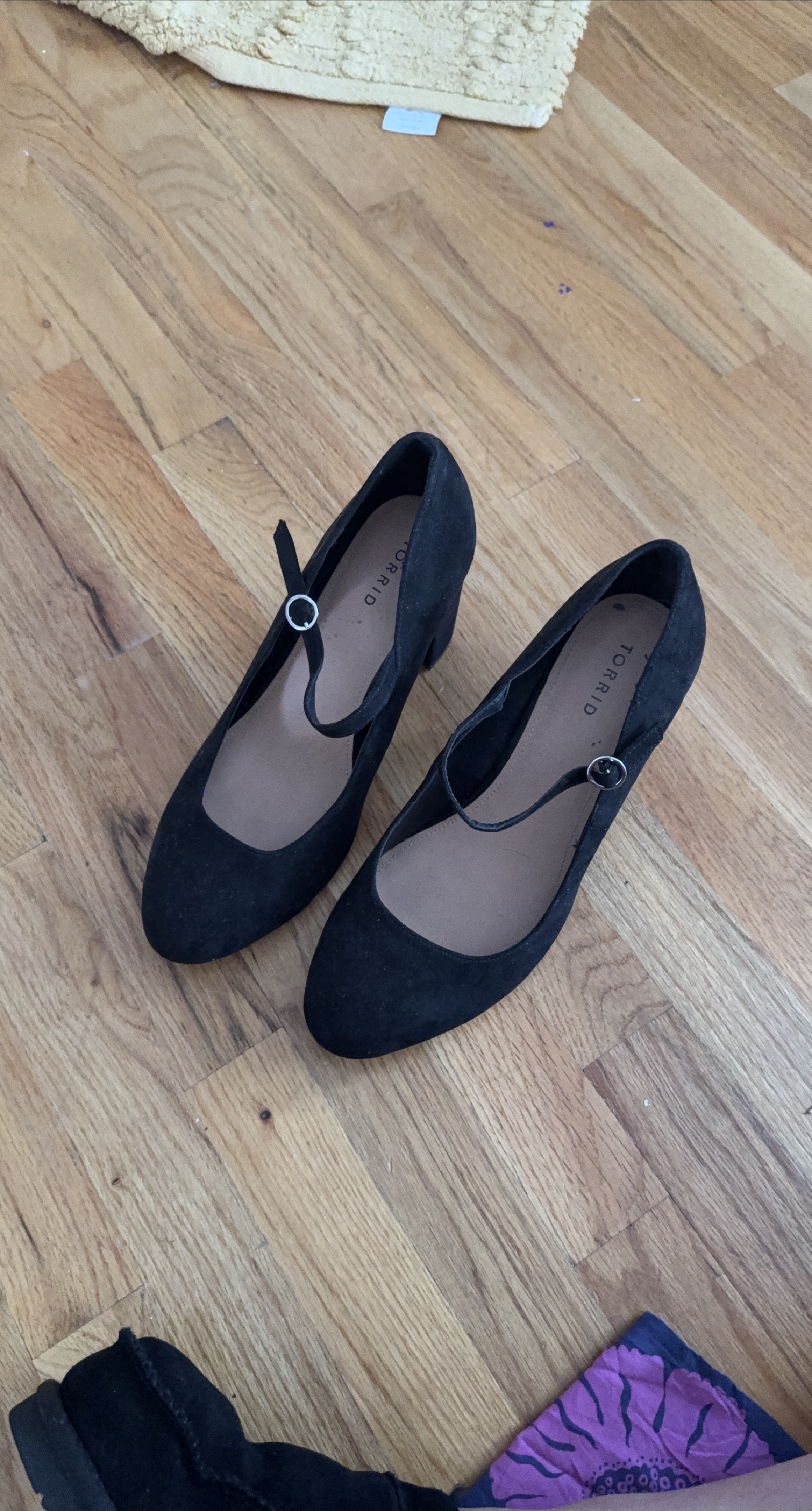 Torrid Black Mary Jane Heels W12 thumbnail