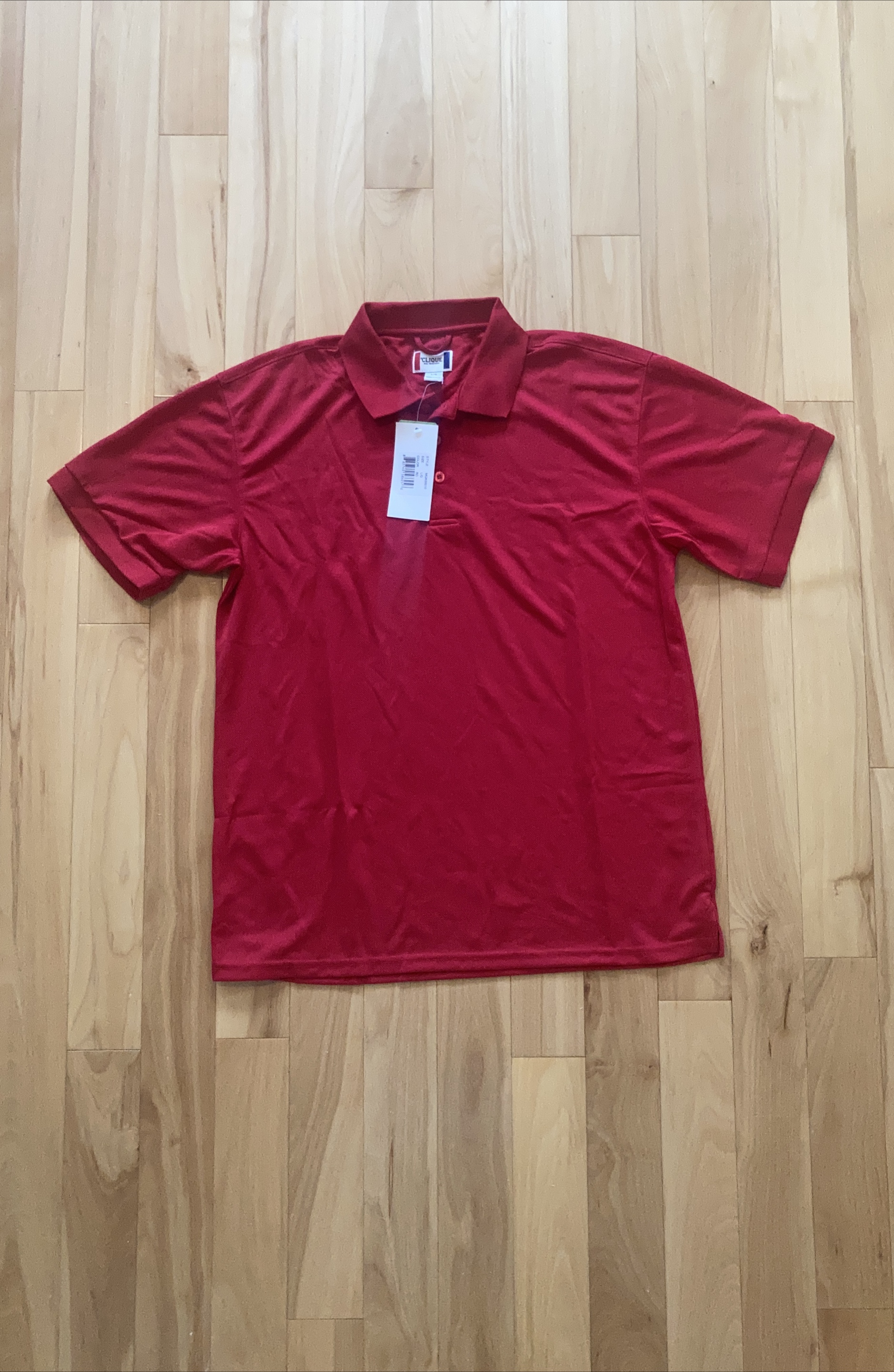 Clique Red Polo Shirt - Size L thumbnail