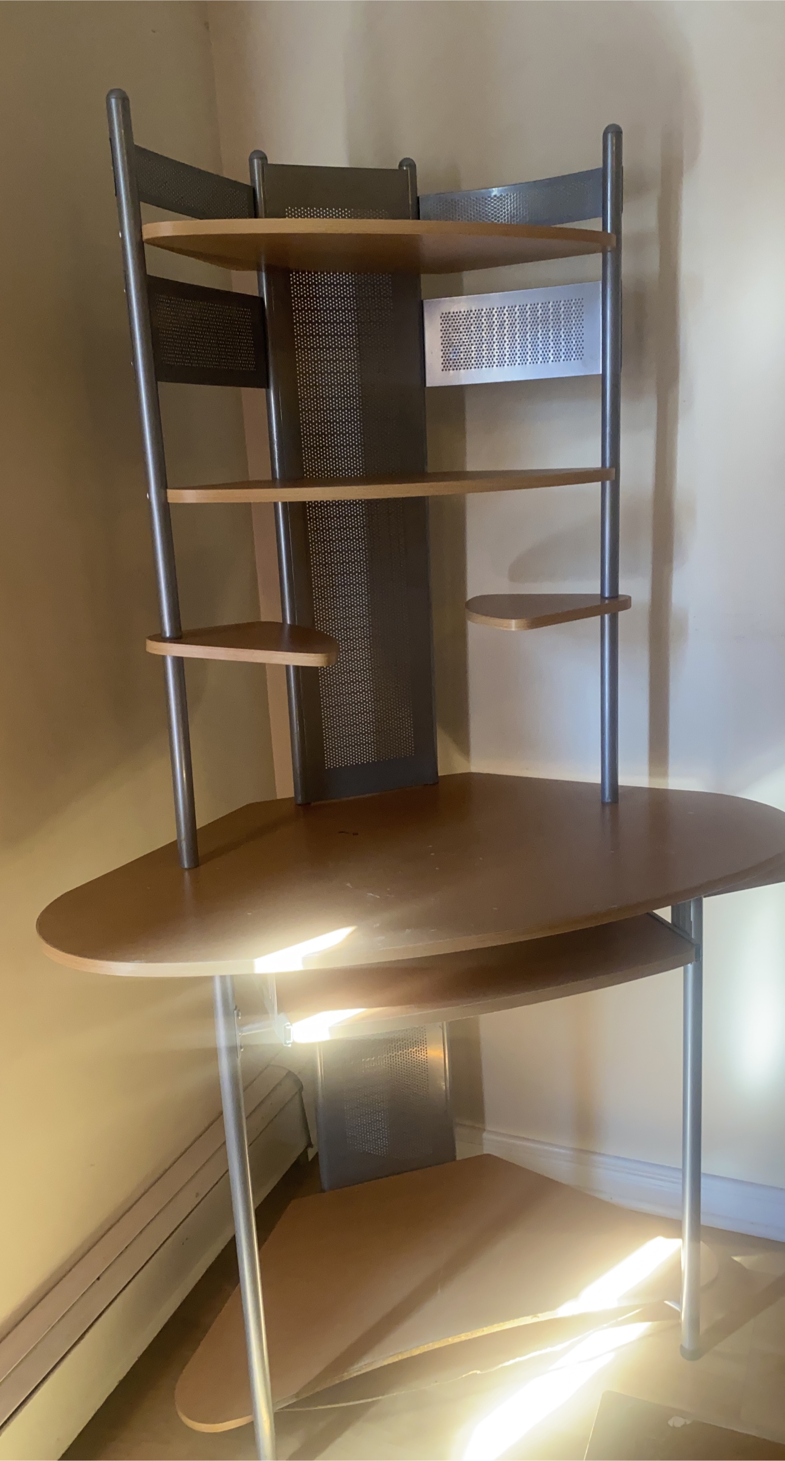 Corner Desk with Shelves - Great Condition! thumbnail