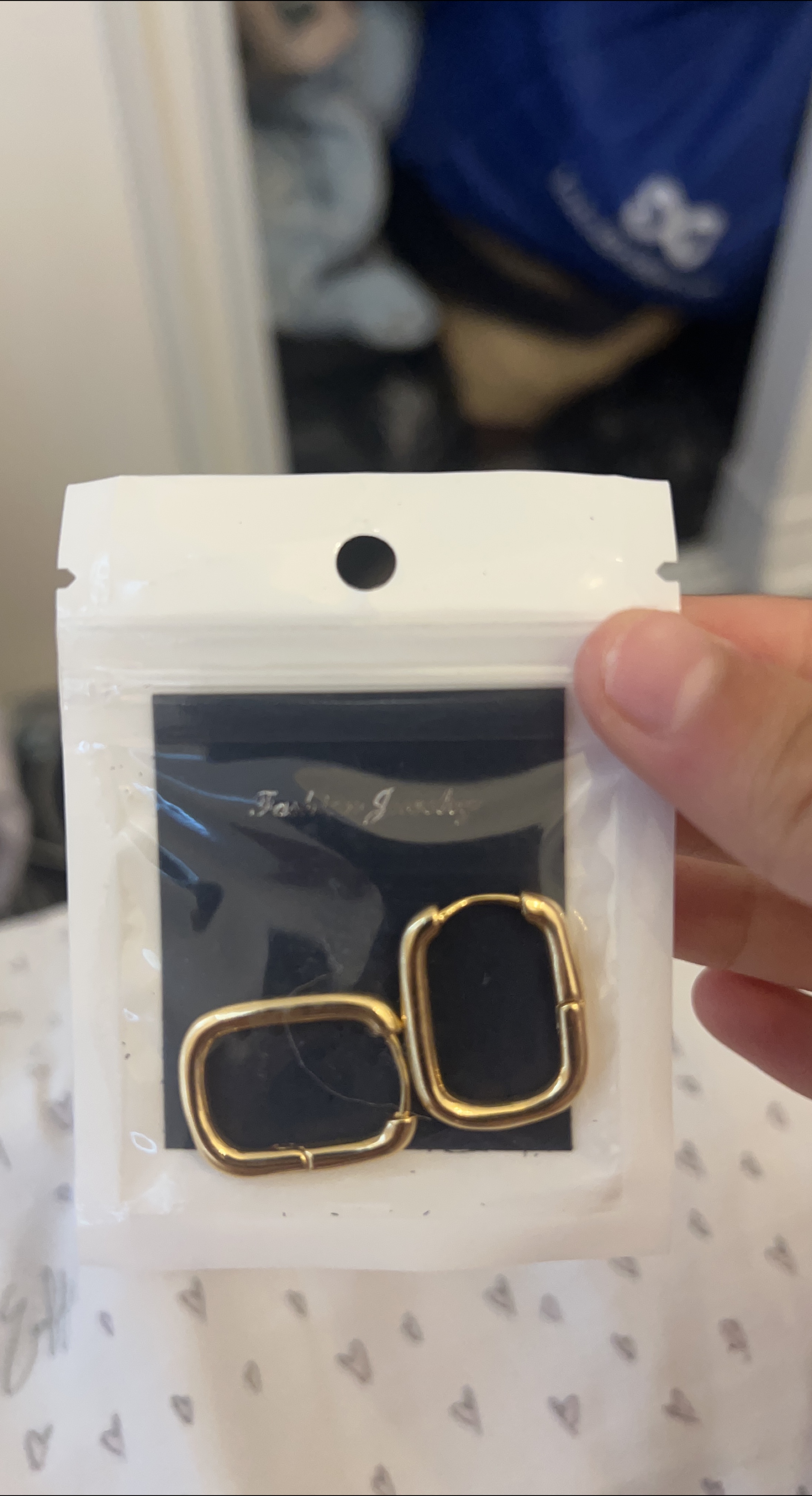 Gold Fashion Jewelry Earrings - New thumbnail
