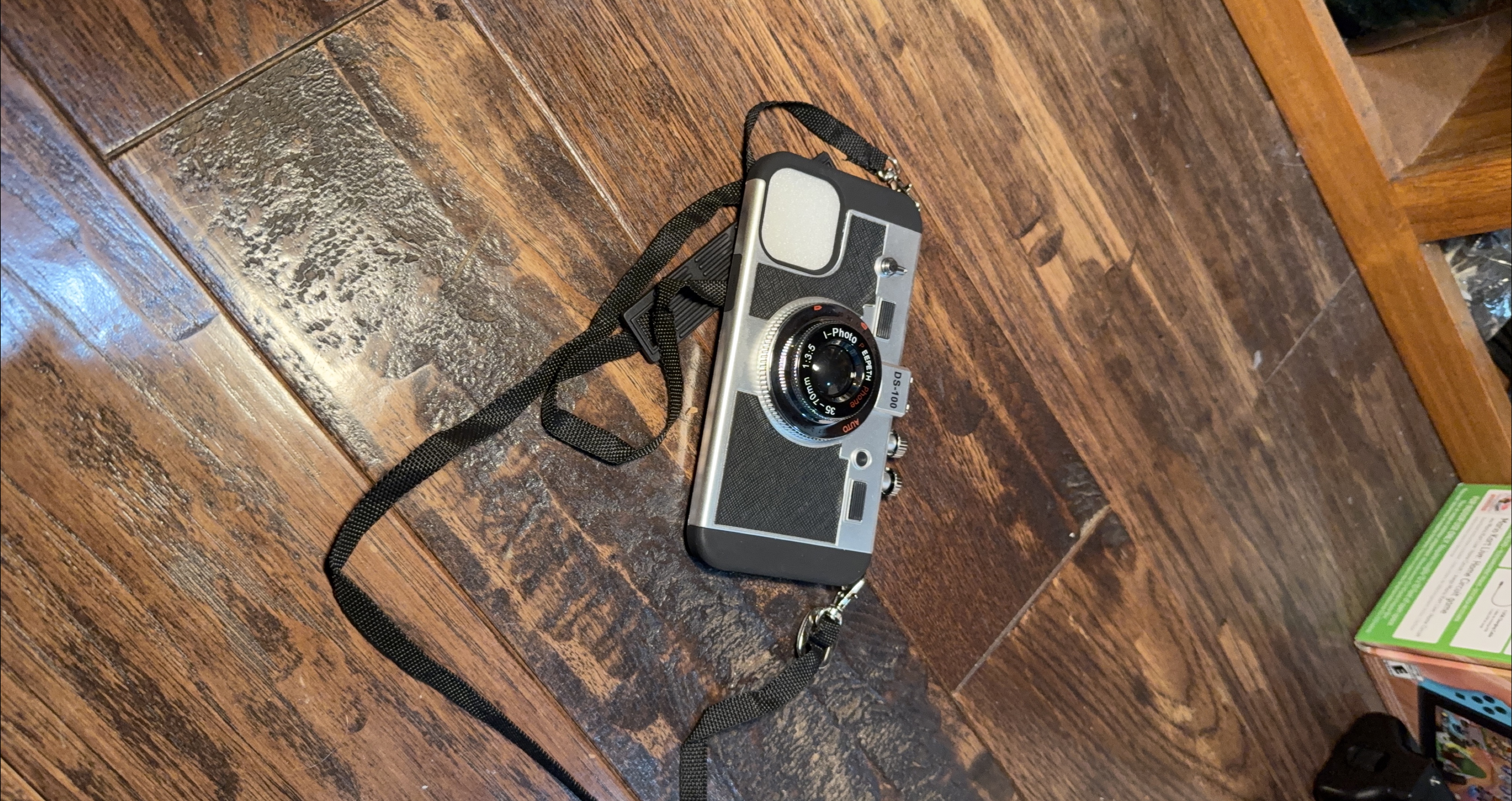 iPhone 12pro Max phone case Camera Style with Strap thumbnail