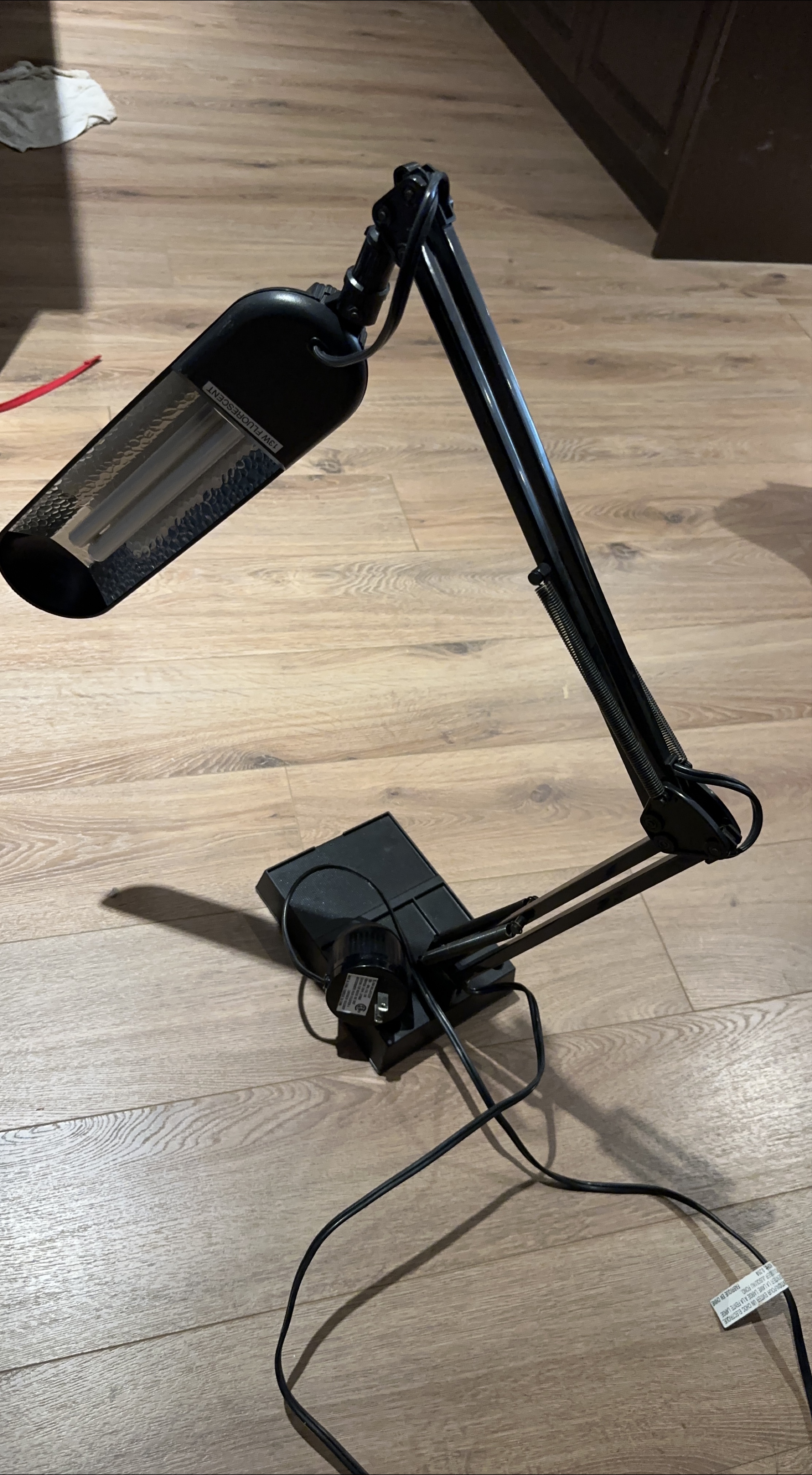 Black Adjustable Desk Lamp thumbnail
