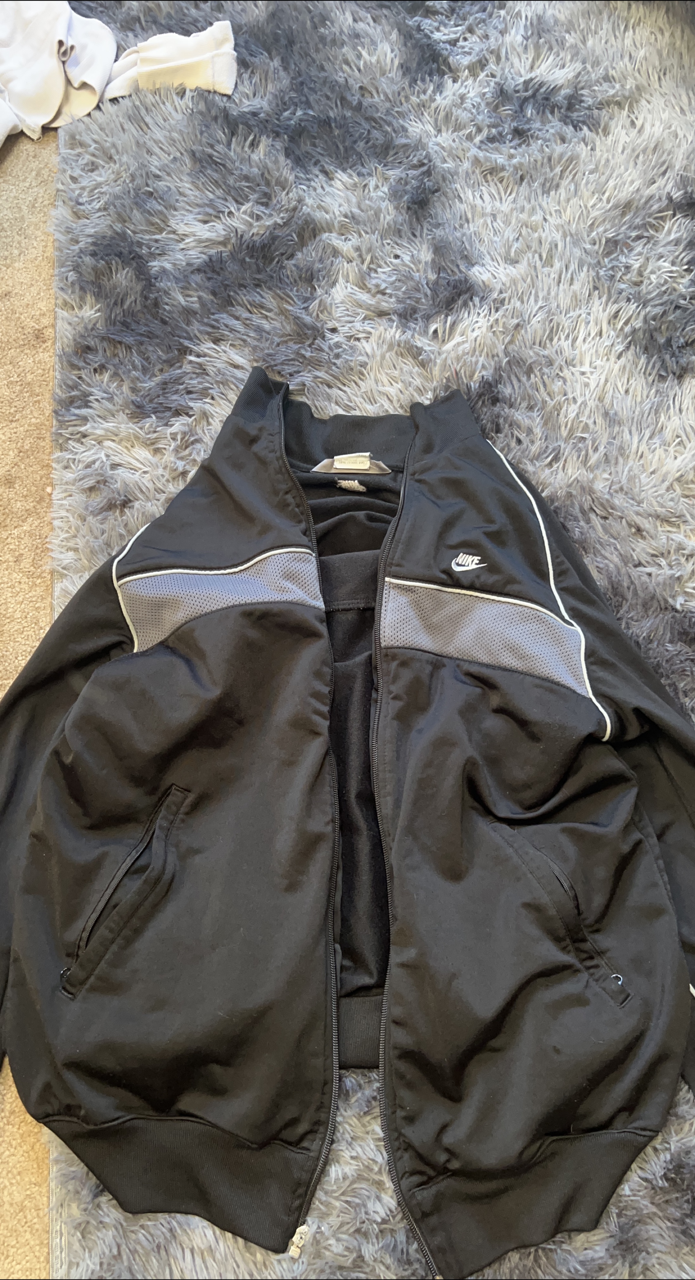 Nike Black Track Jacket thumbnail