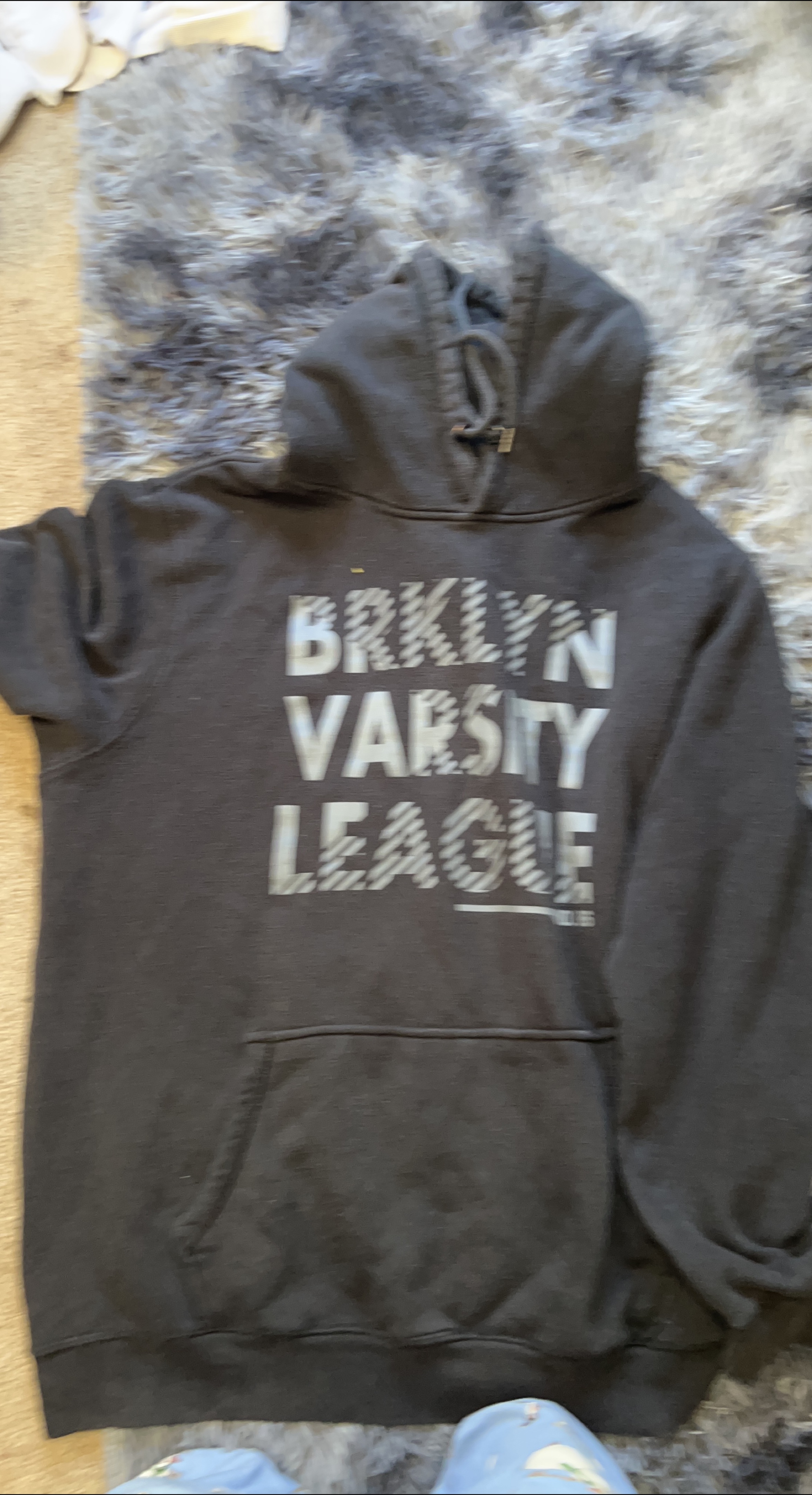 Brklyn Varsity League Grey Hoodie thumbnail