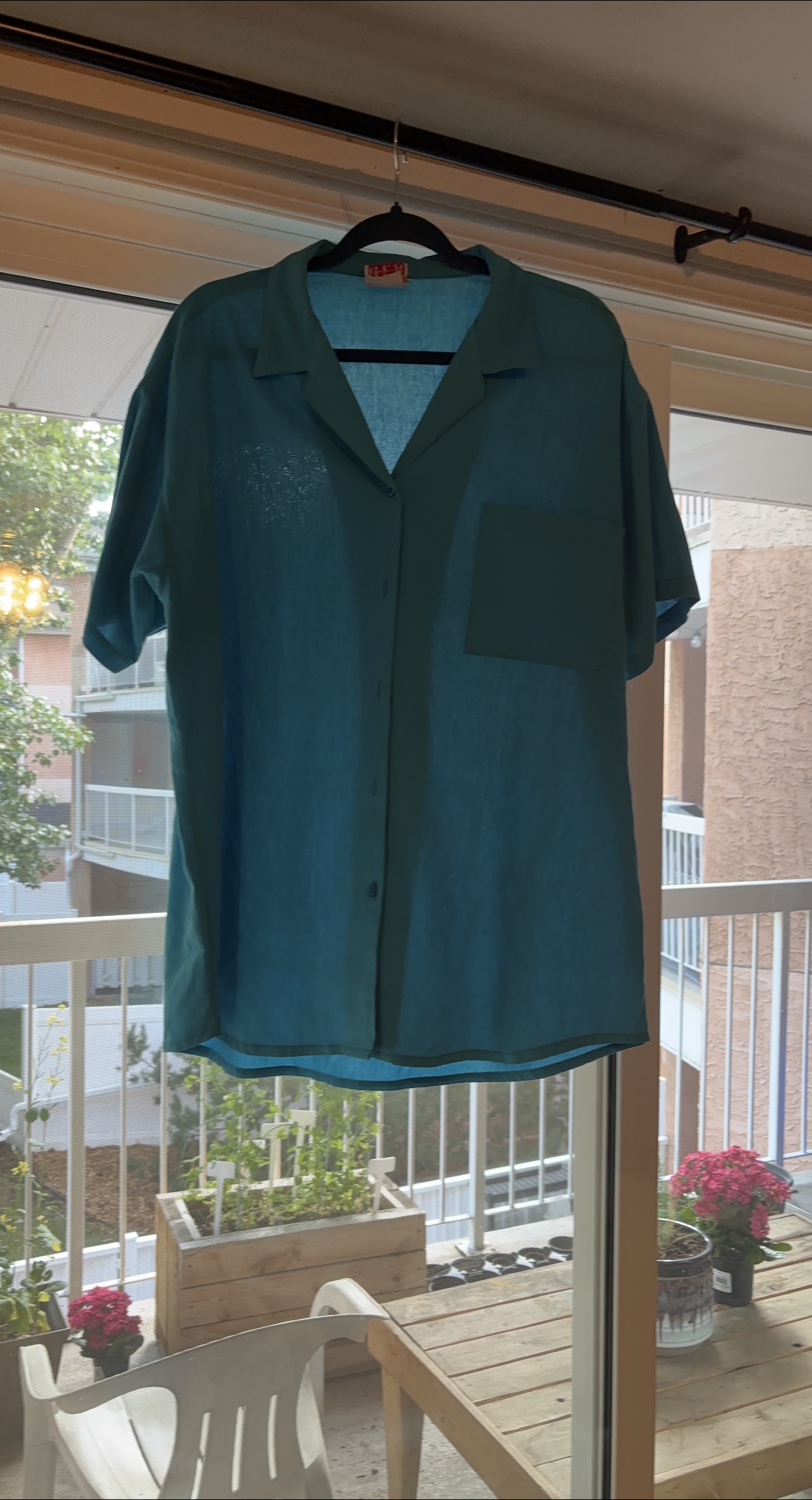Teal Button-Up Shirt thumbnail