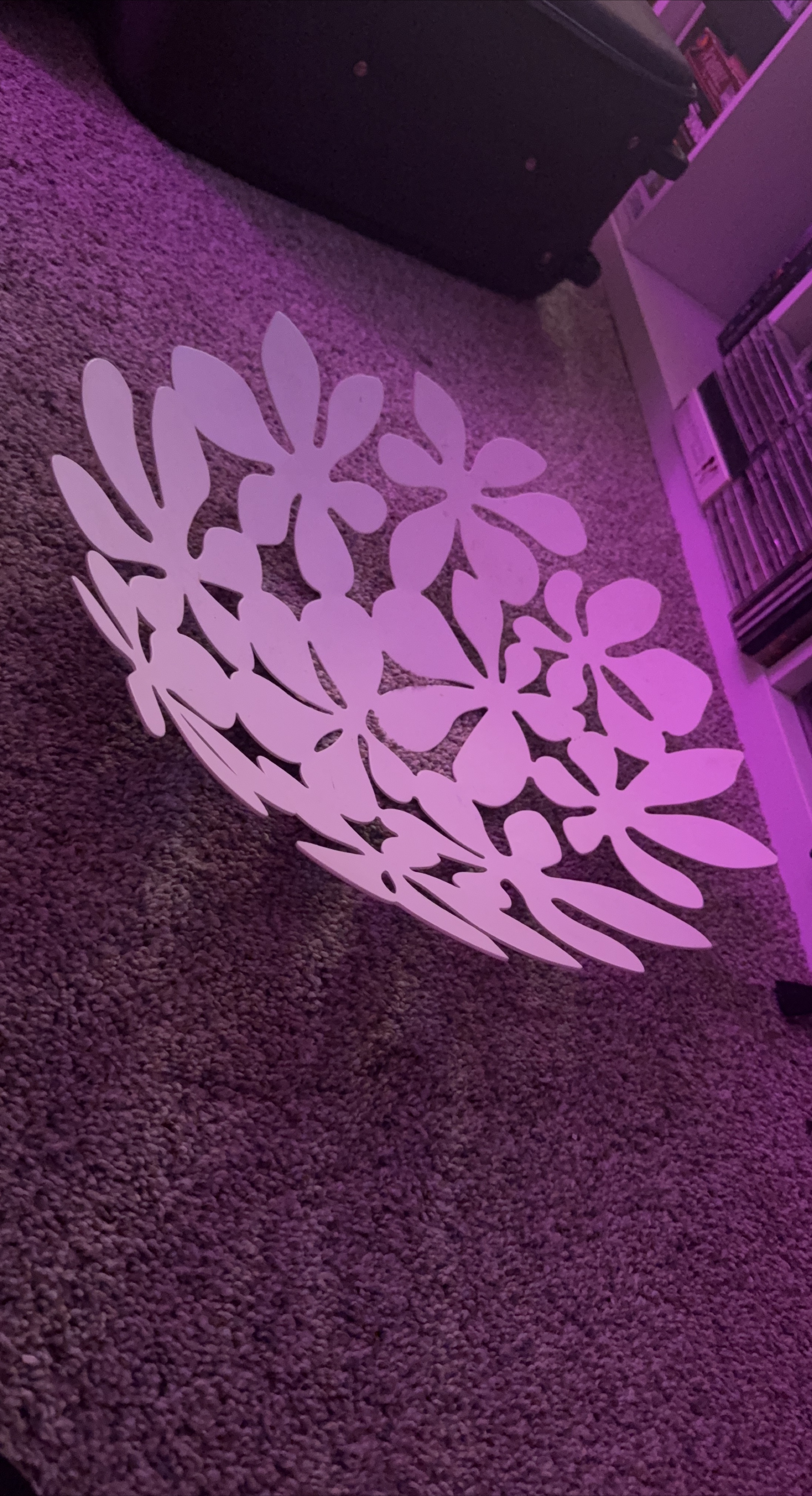 White Flower Decorative Bowl thumbnail