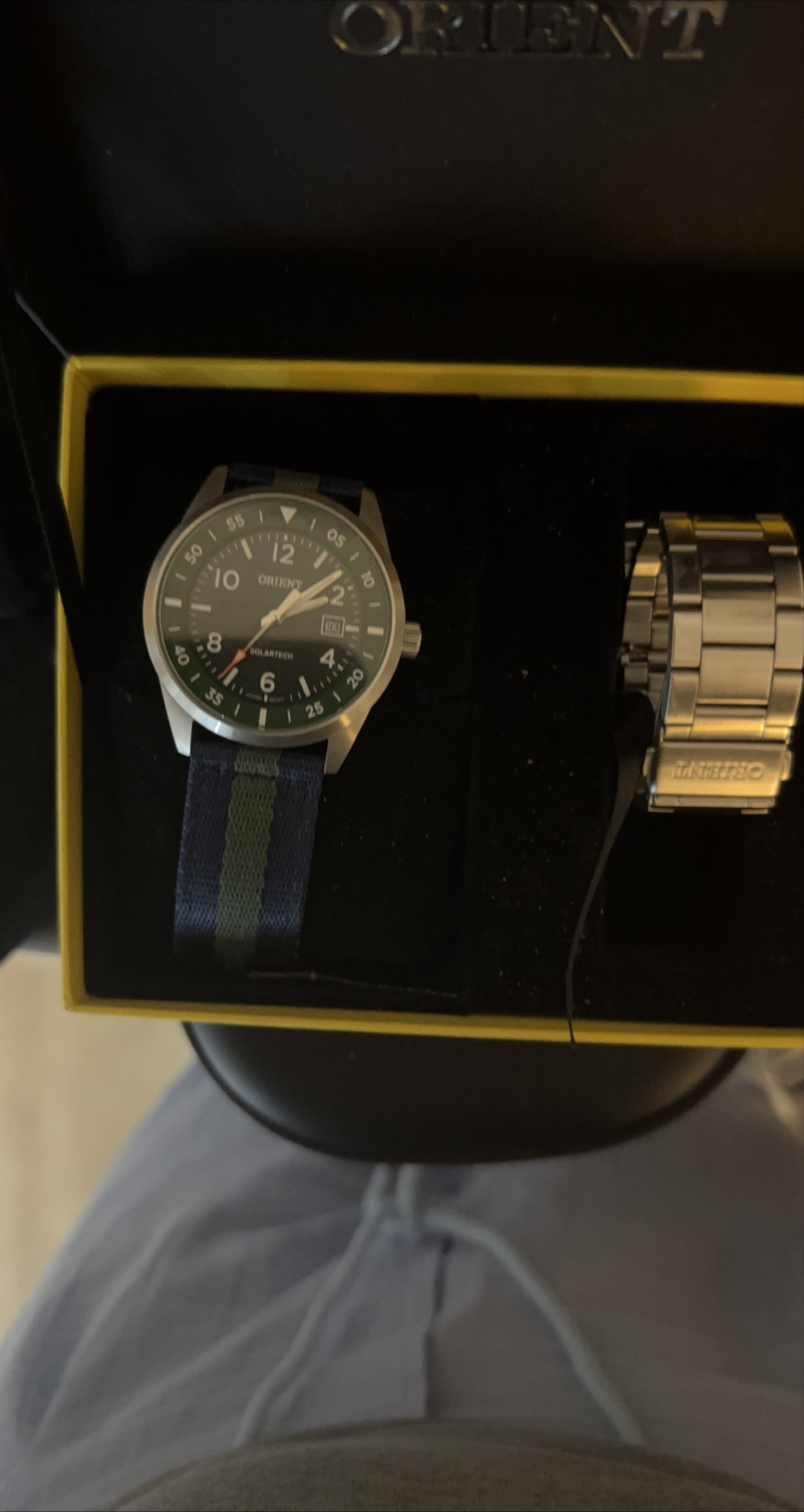 Orient Solartech Watch with Extra Band thumbnail