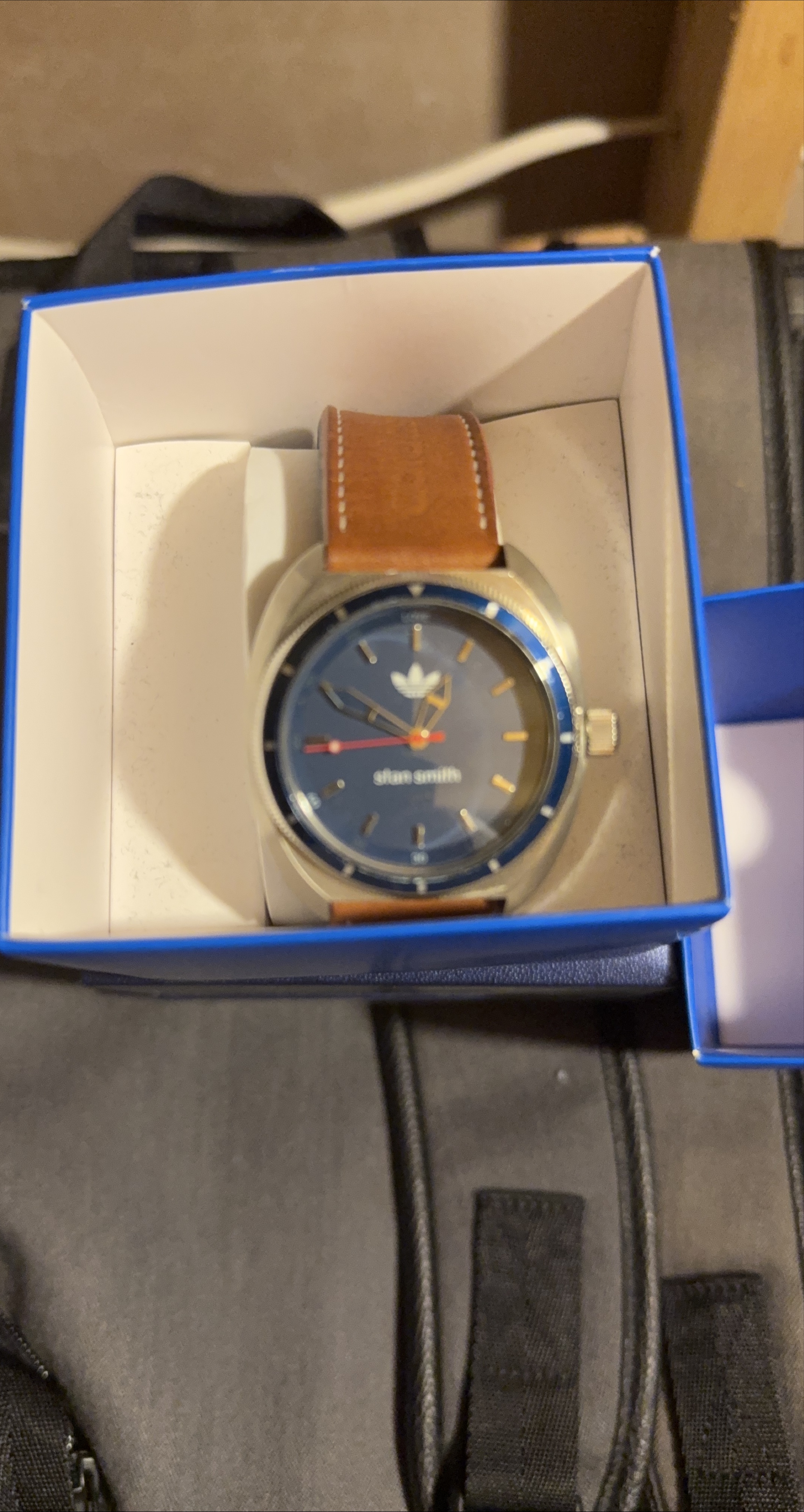 Adidas Stan Smith Watch, Brown Leather Strap thumbnail