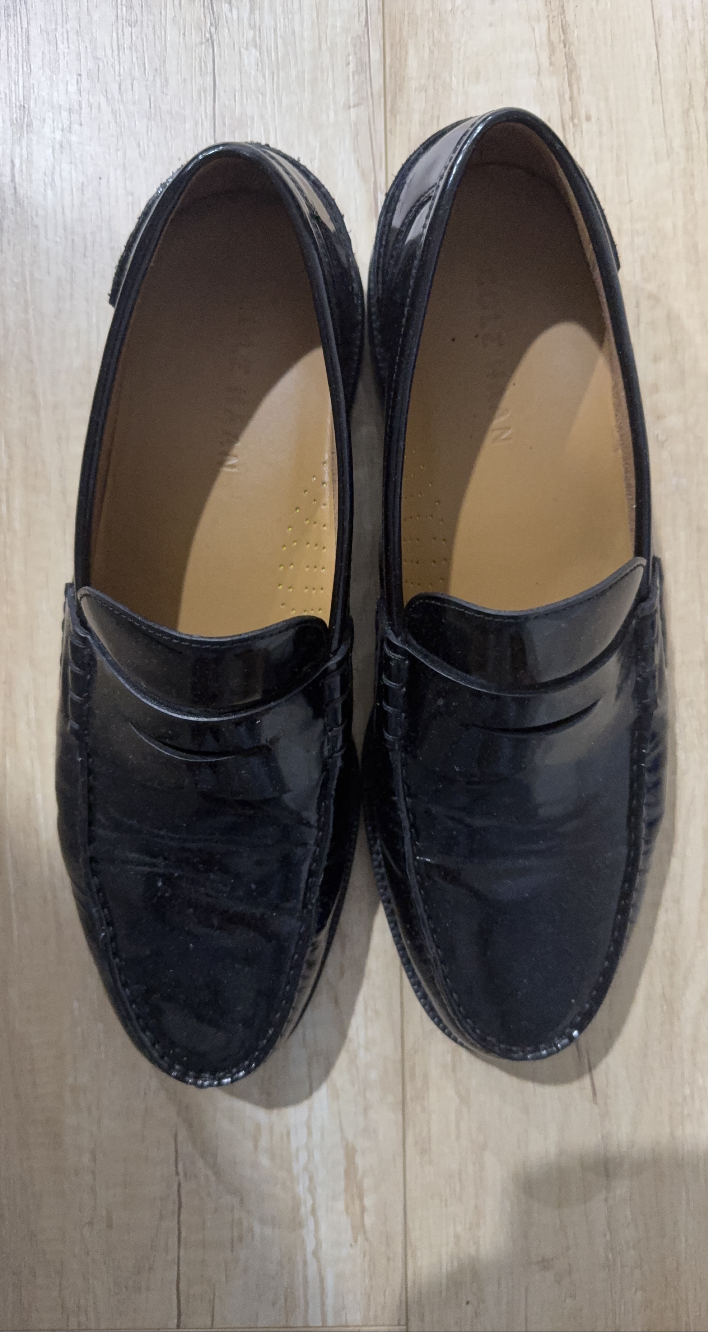 Cole Haan Black Loafers thumbnail