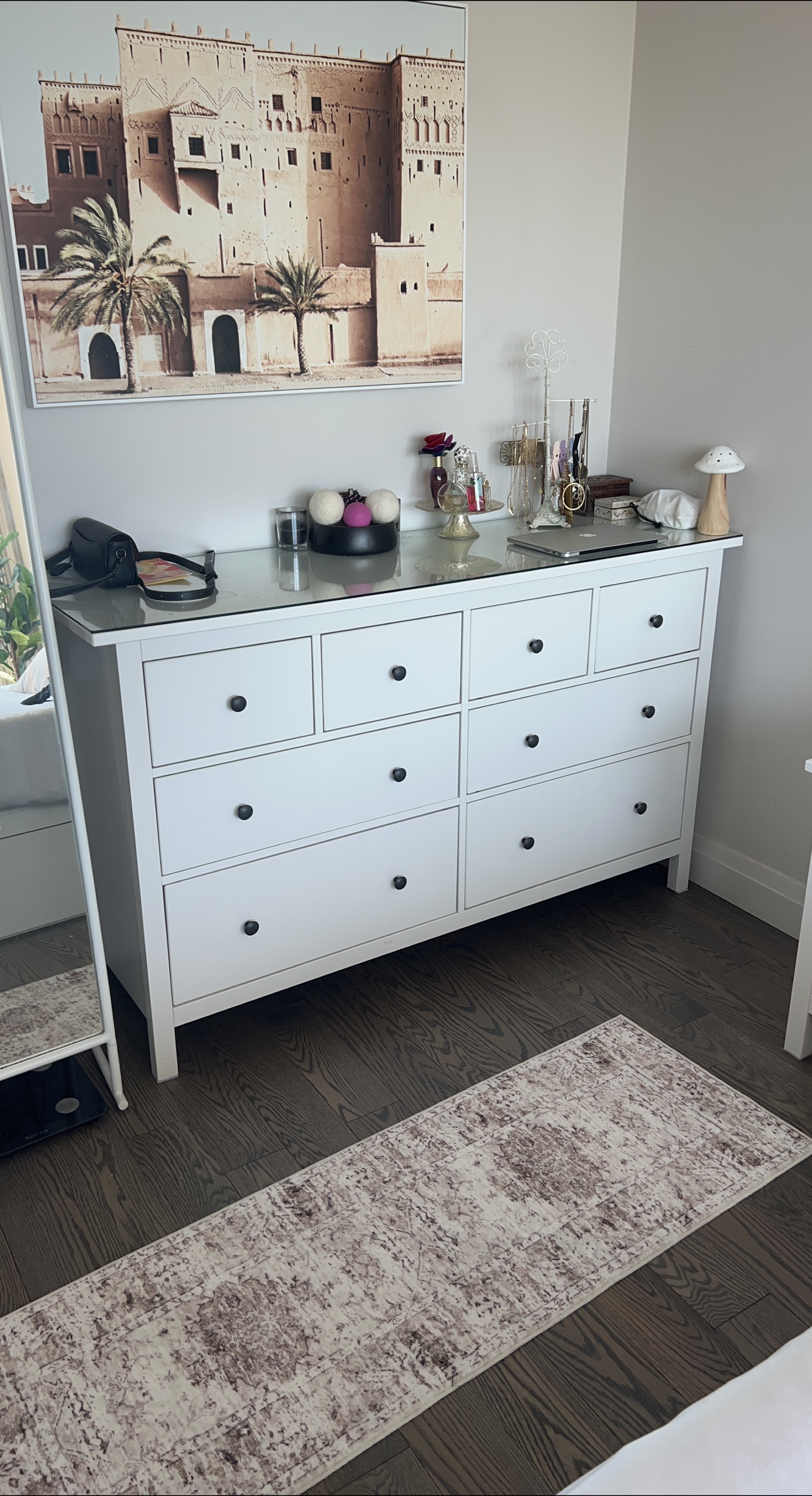 IKEA Hemnes White 8-Drawer Dresser