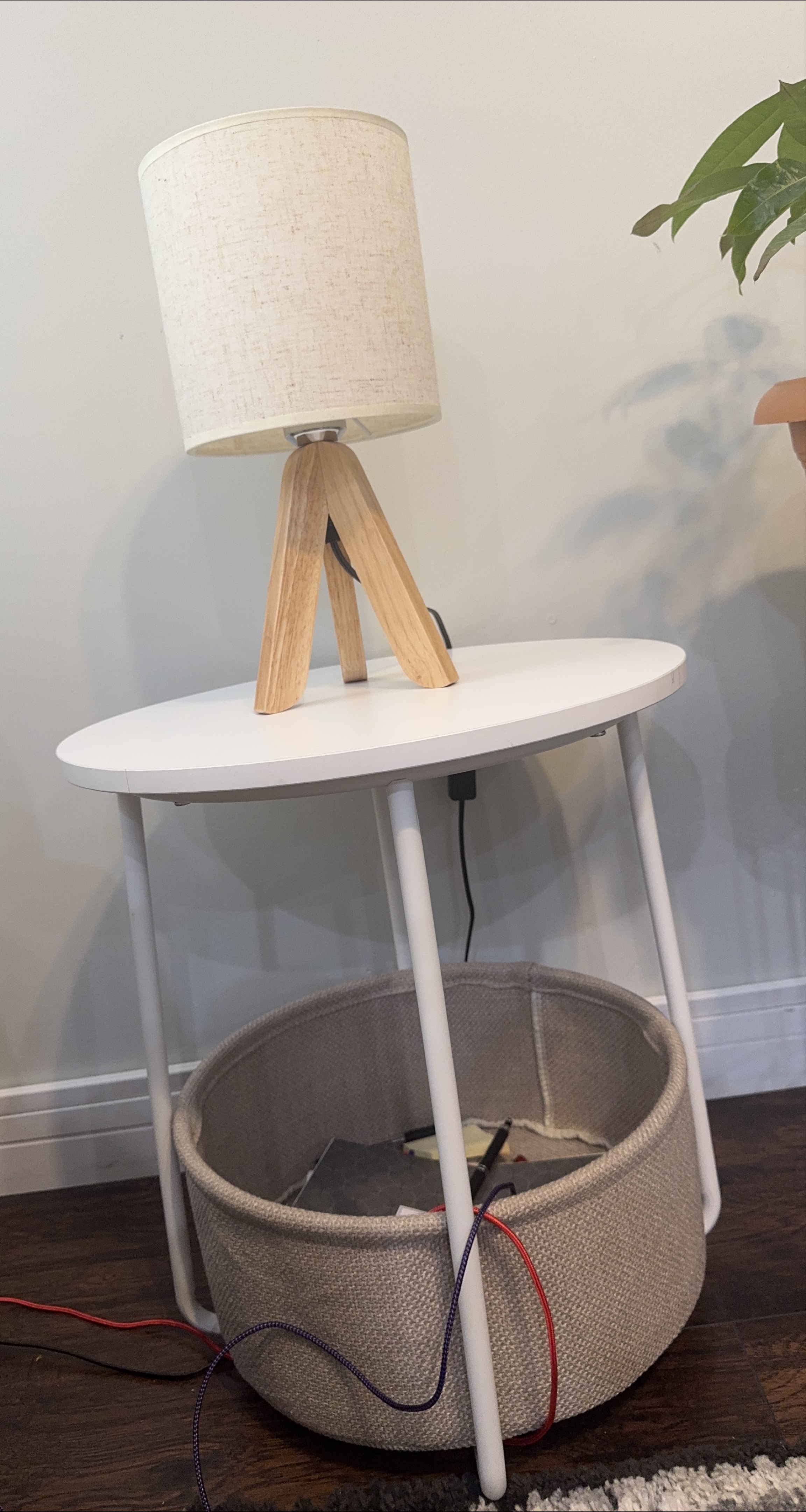 Side Table with Lamp thumbnail