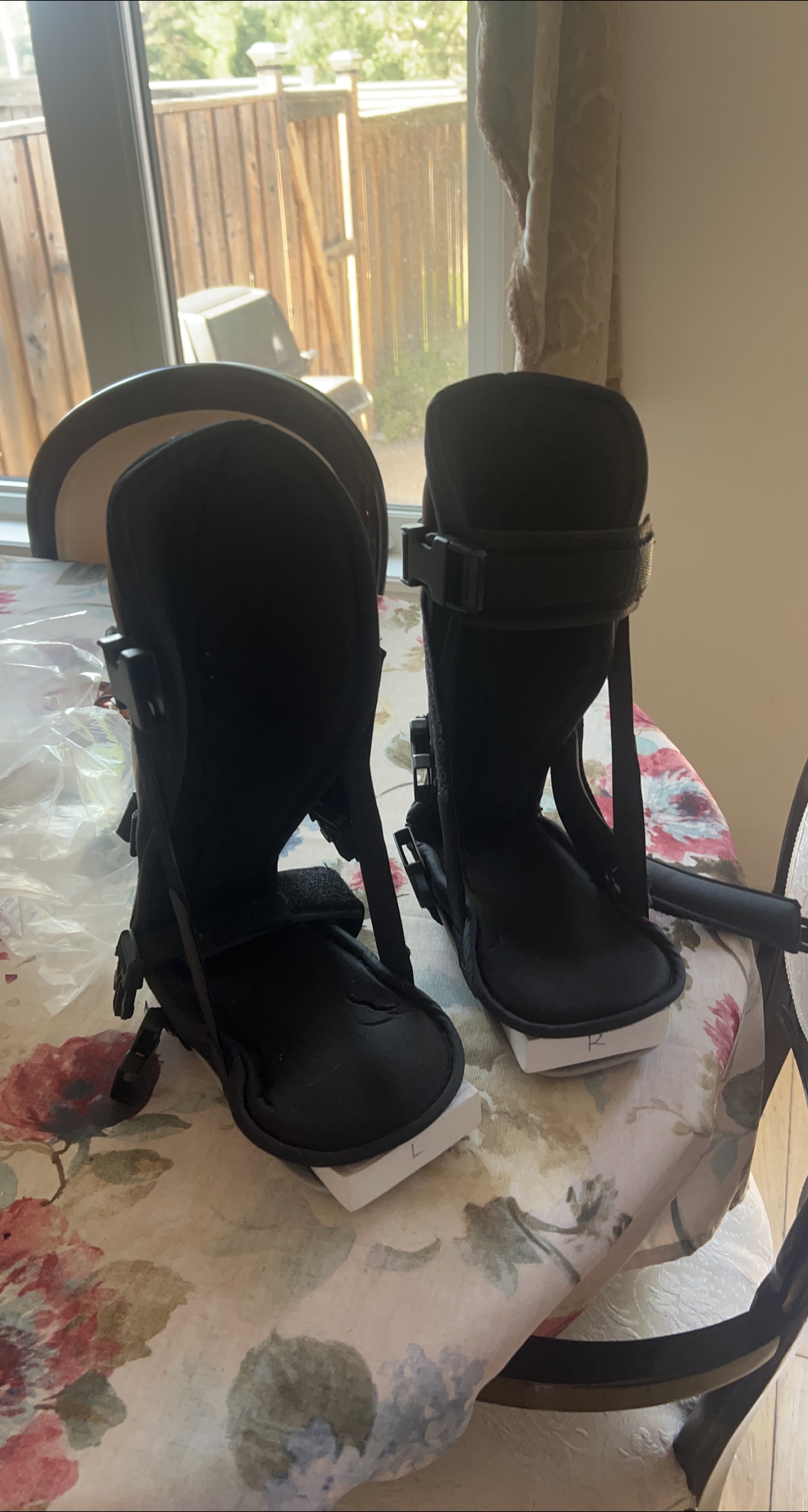 Black CAM Walker Fracture Boot - Size small thumbnail