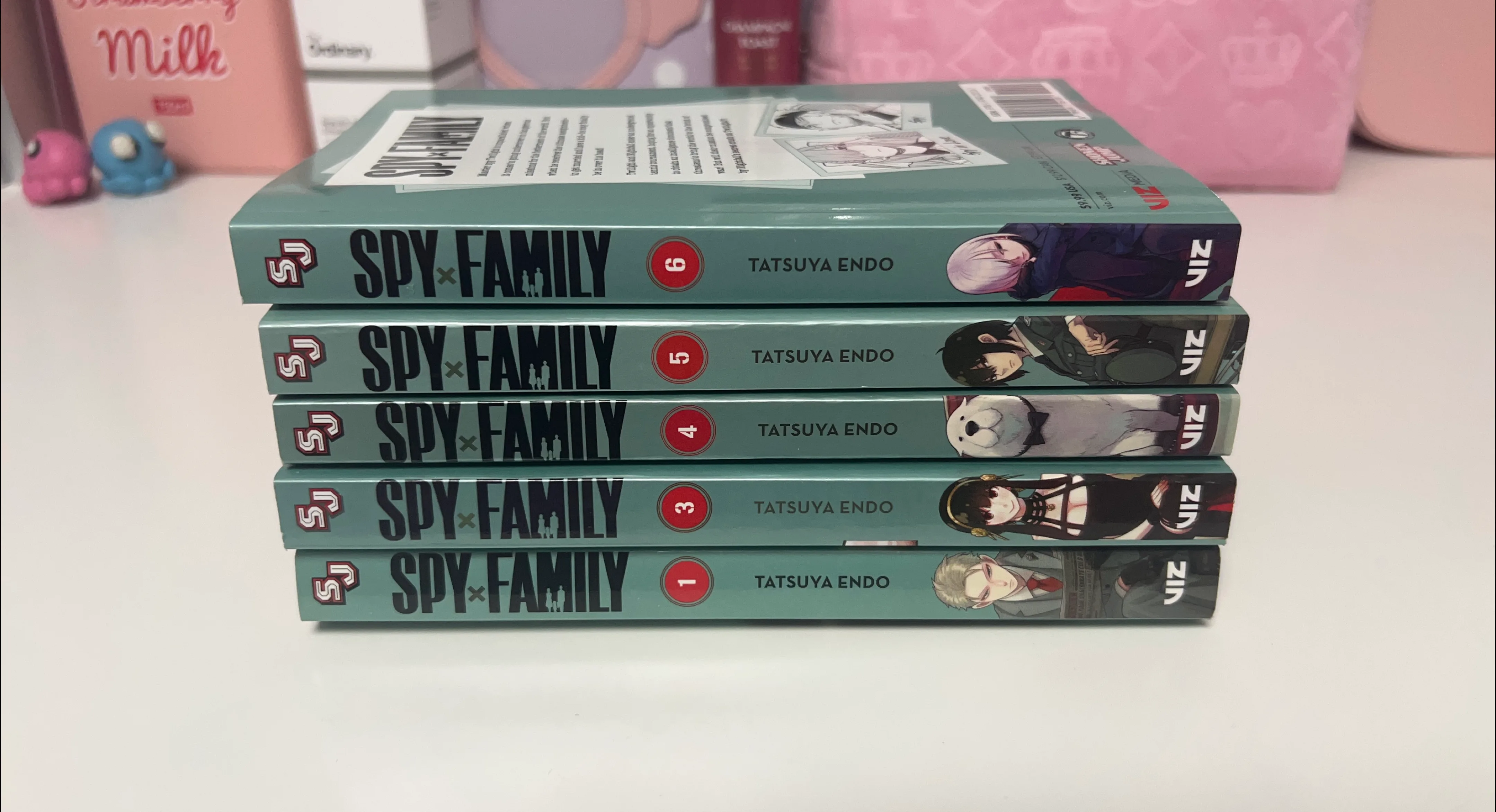 Spy x Family Manga Volumes 1, 3, 4, 5, 6 by Tatsuya Endo