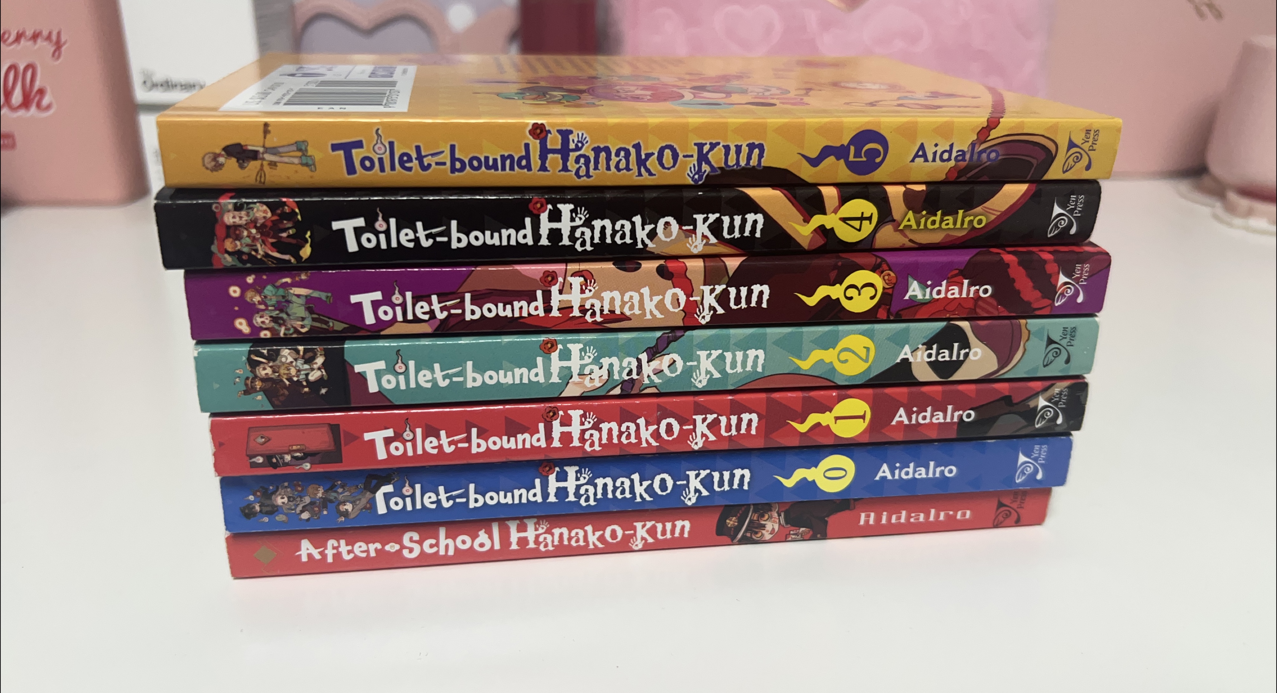 Toilet-bound Hanako-Kun Manga Set Vol 0-5 + After School thumbnail