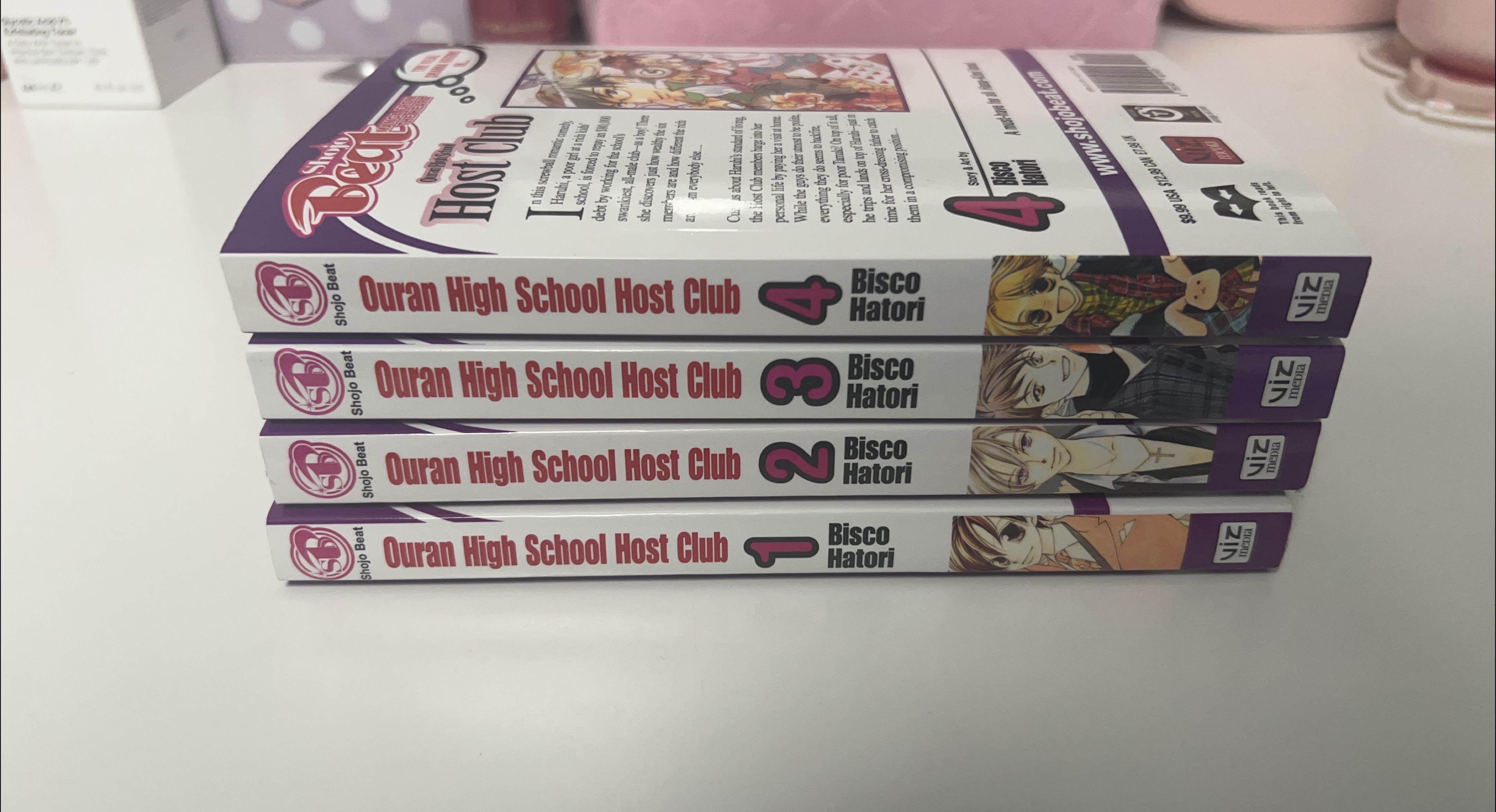 Ouran High School Host Club Manga Vol 1-4 thumbnail