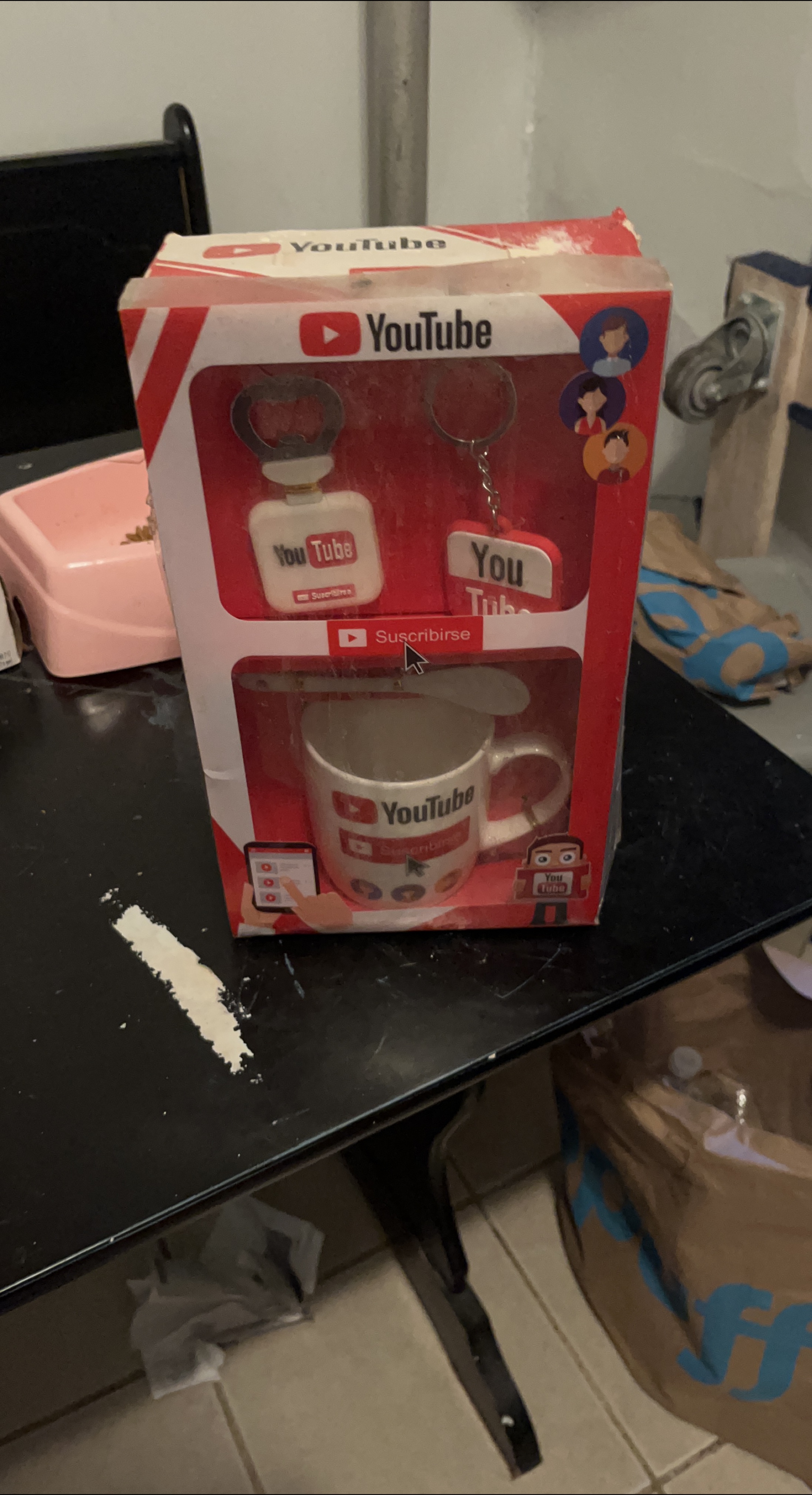 YouTube Mug, Keychain, & Bottle Opener Gift Set thumbnail