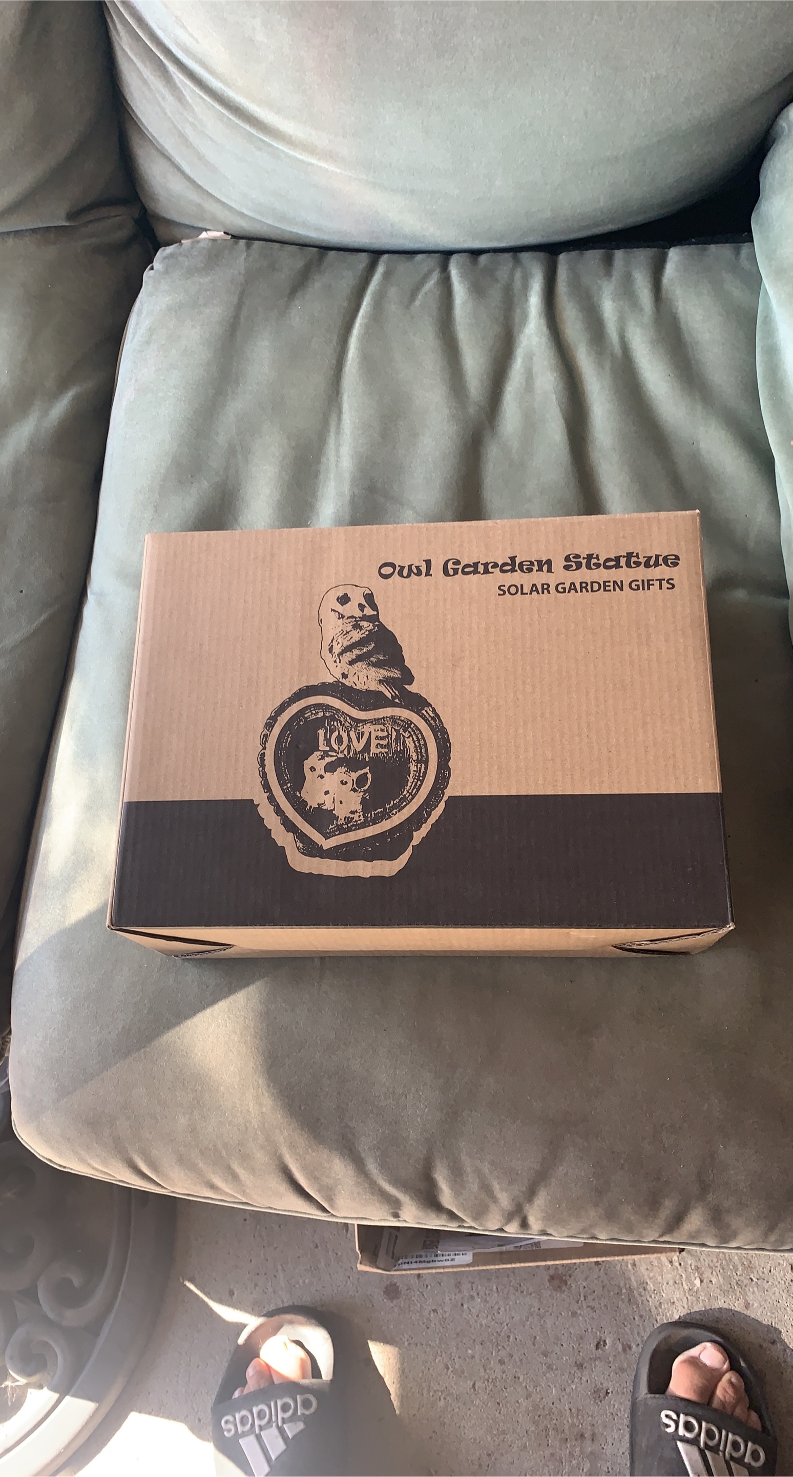 Owl Garden Statue Solar Garden Gifts thumbnail