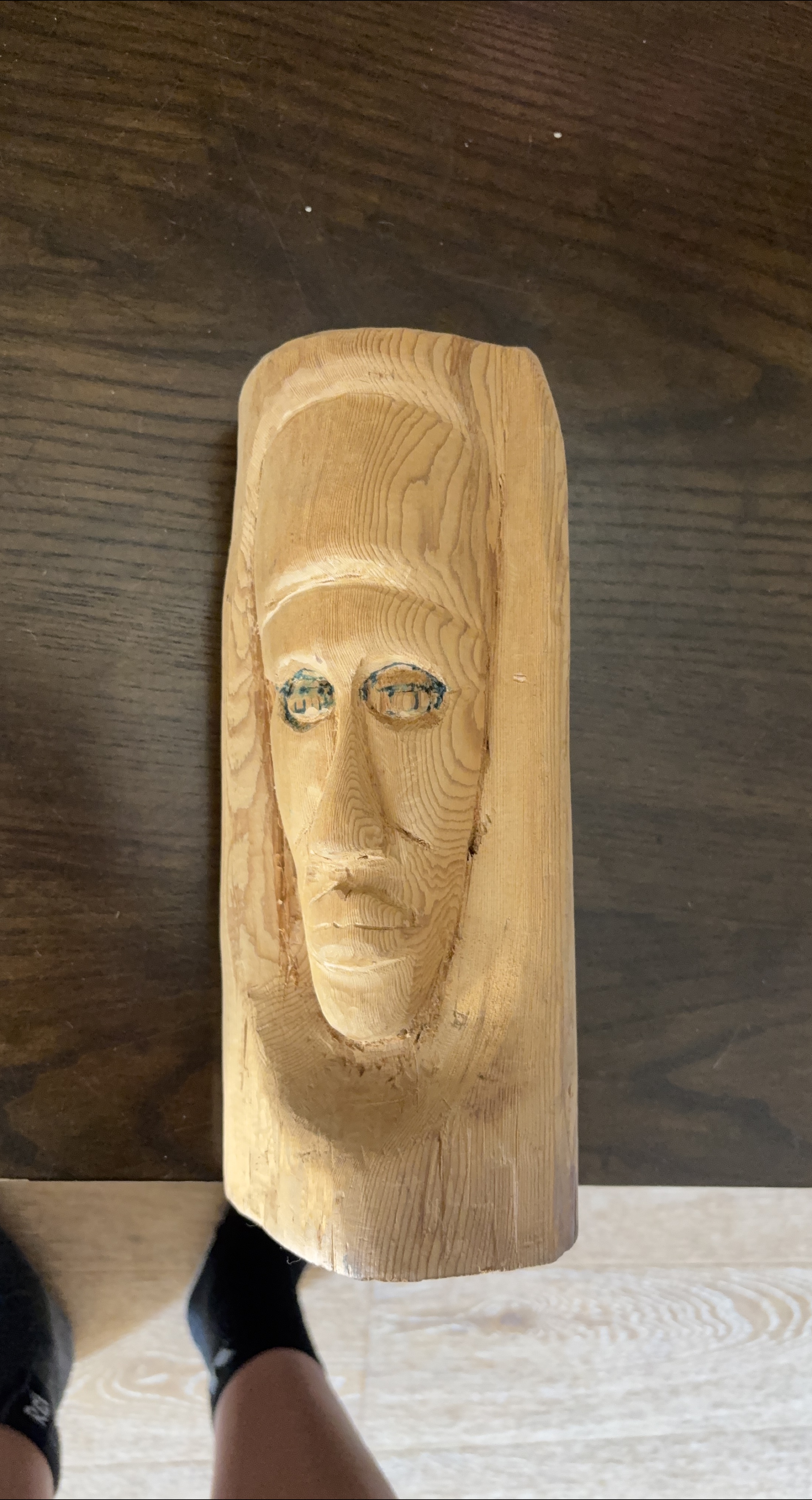 Wooden Face Carving thumbnail