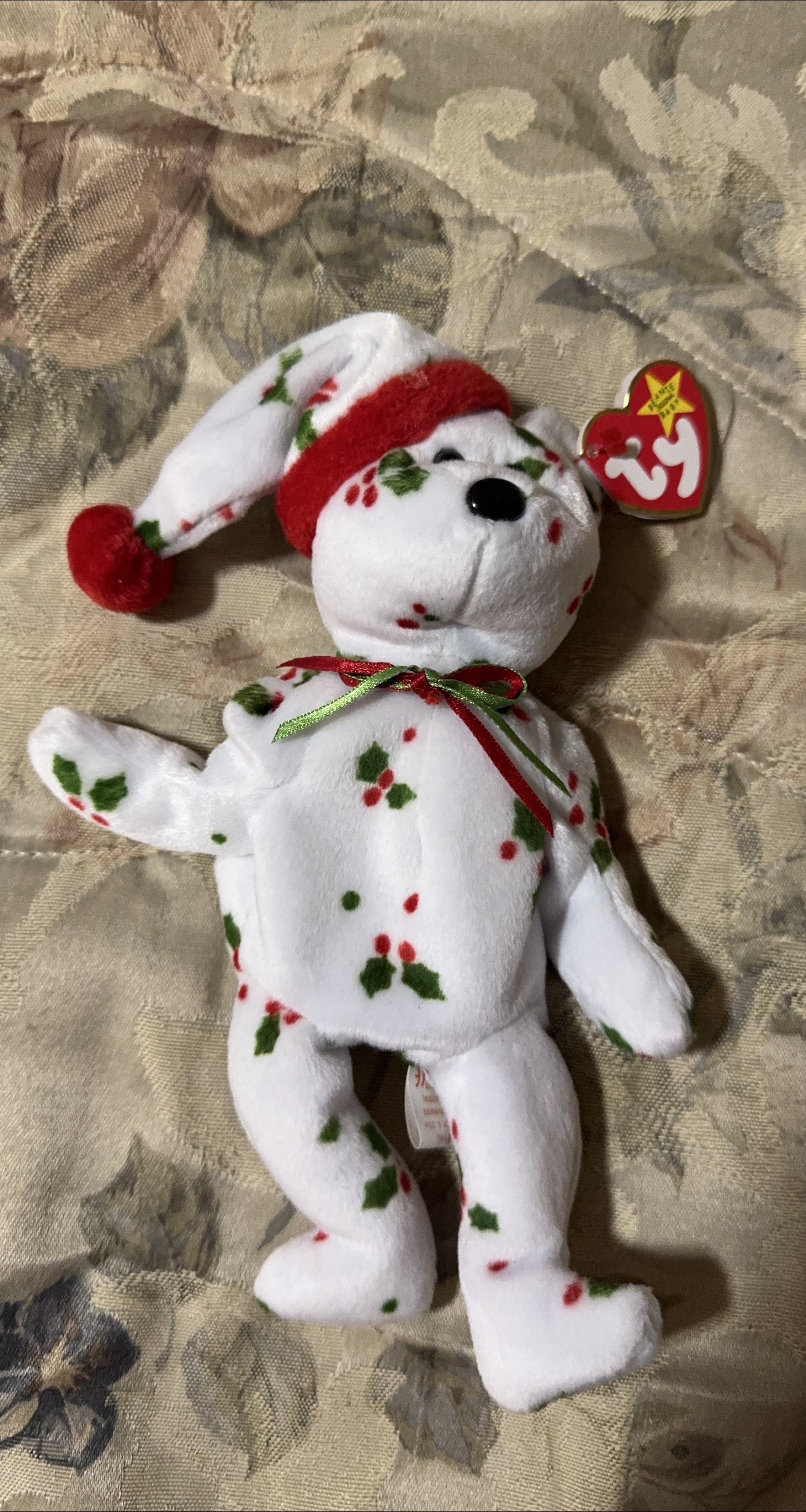 Ty Beanie Baby 2000 Holiday Teddy Bear thumbnail