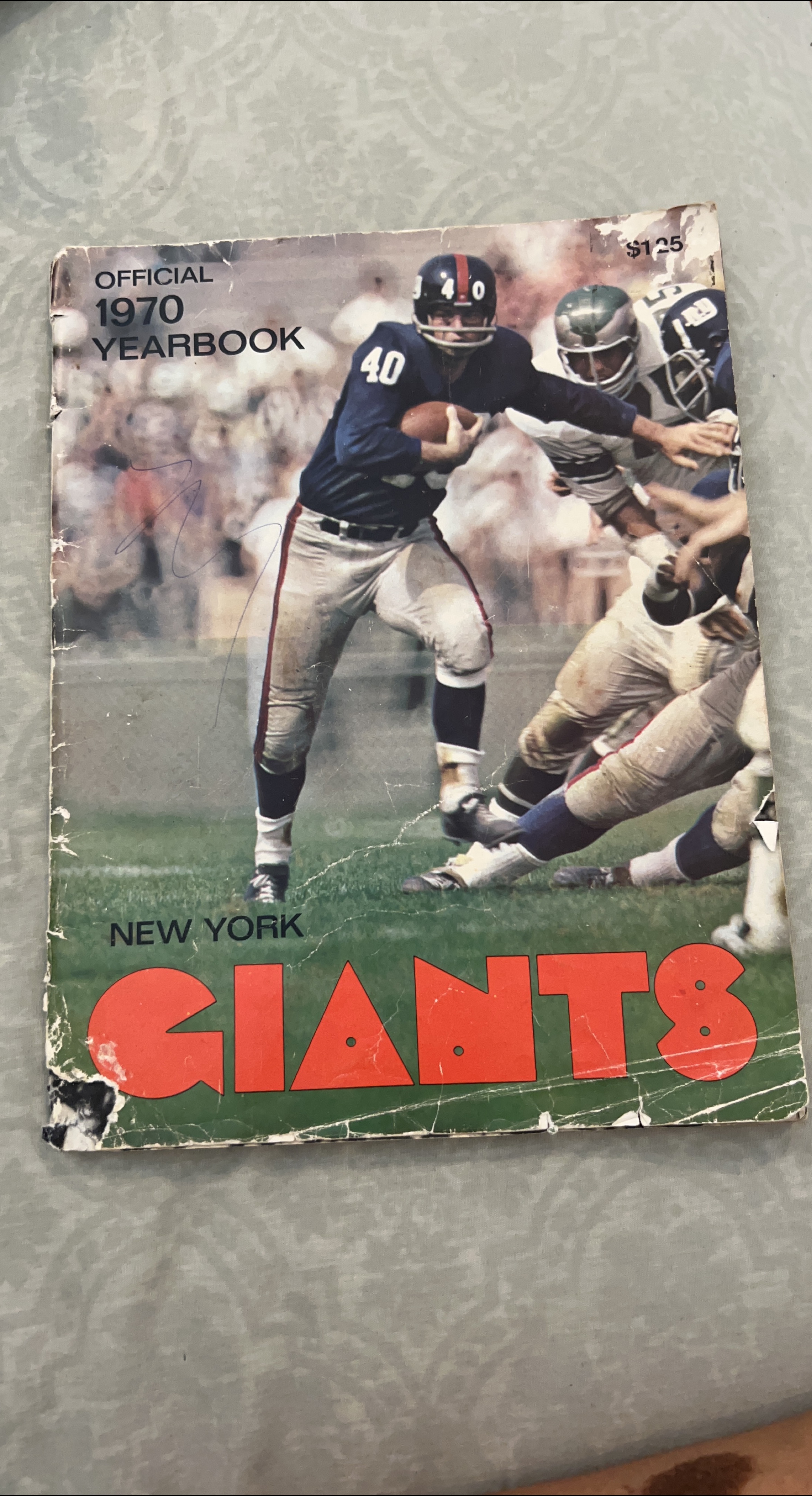 Official 1970 New York Giants Yearbook thumbnail
