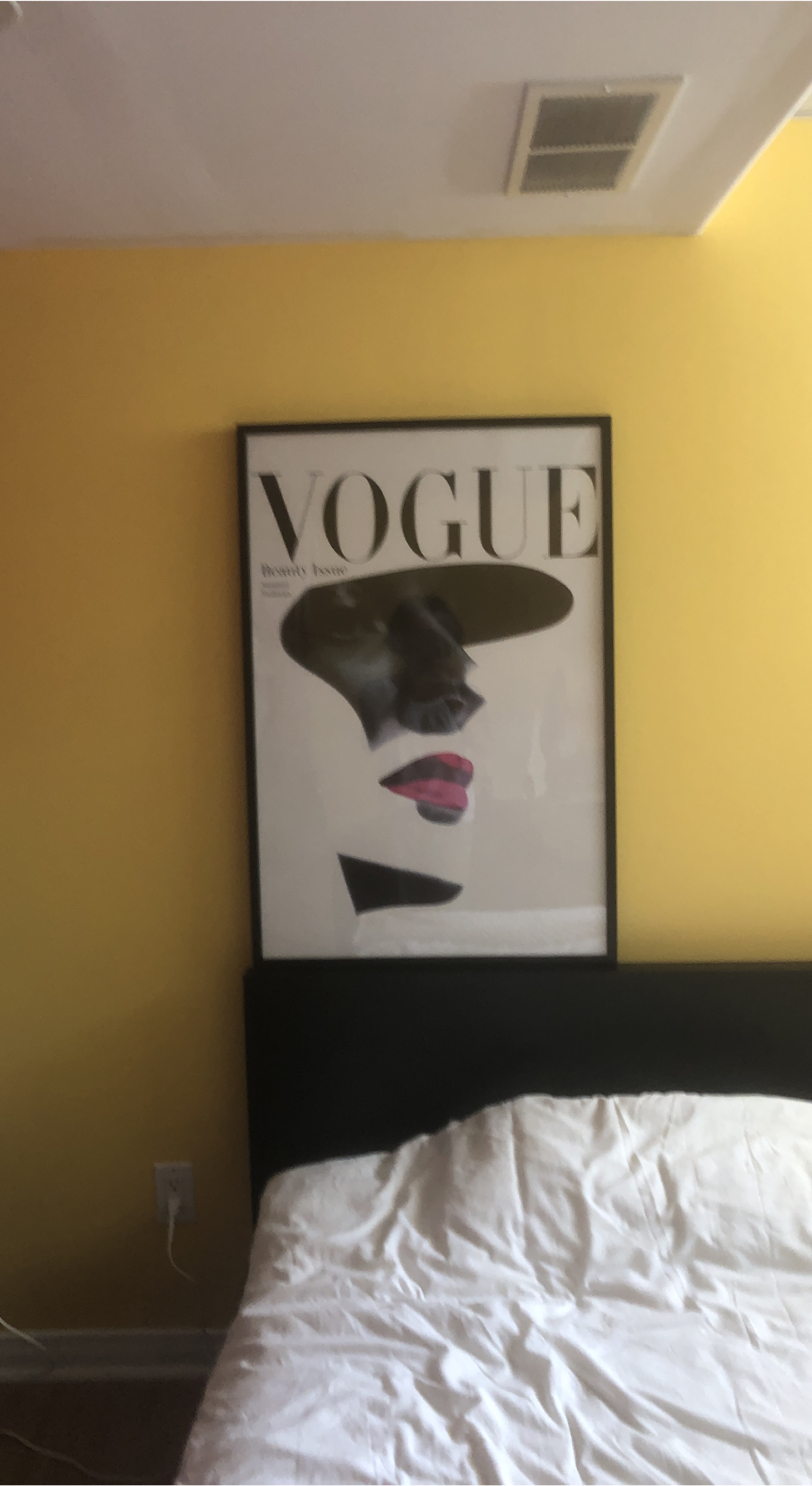 Vogue Beauty Issue Framed Print thumbnail