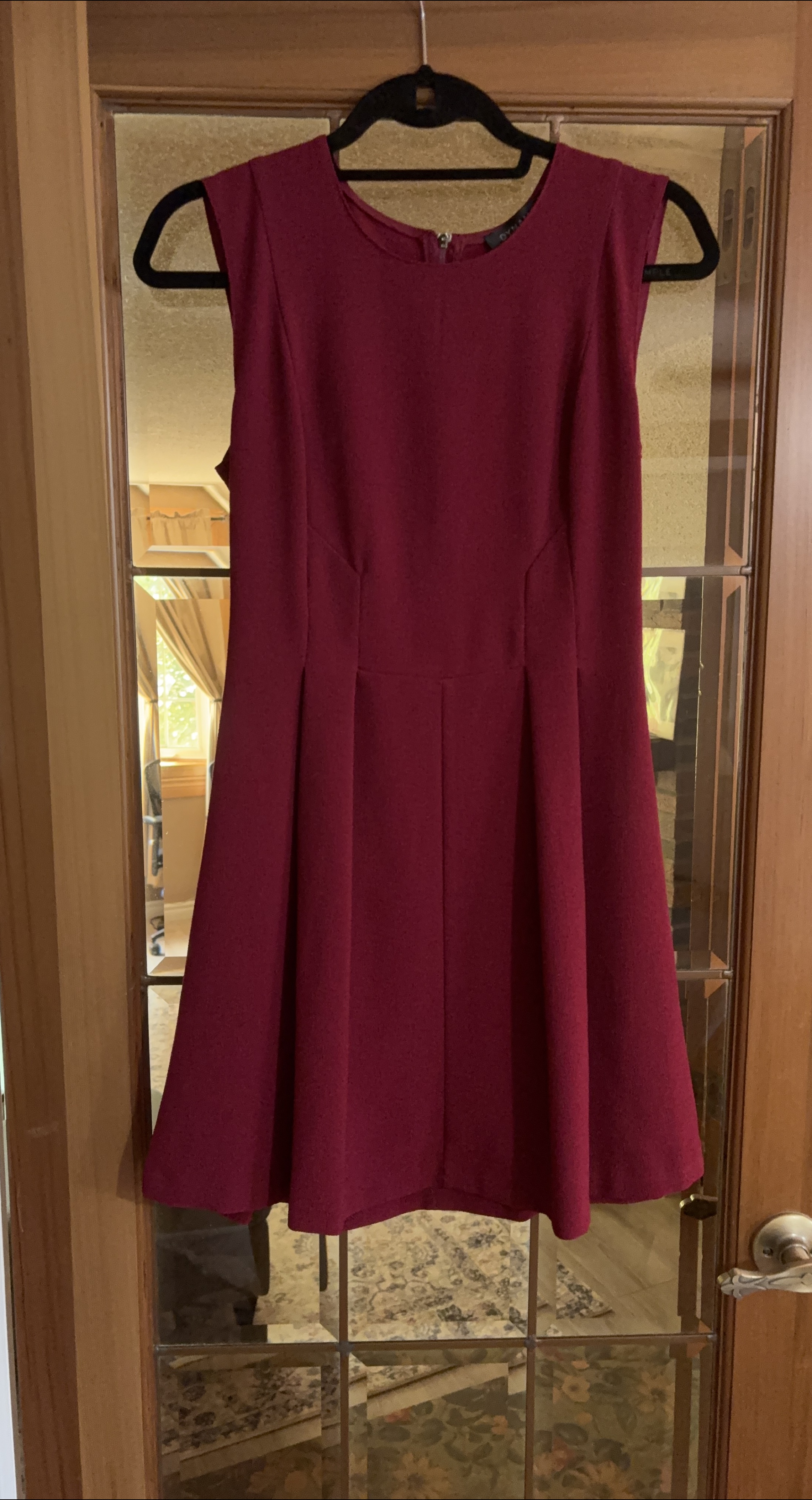 Dynamite Dress - Burgundy
