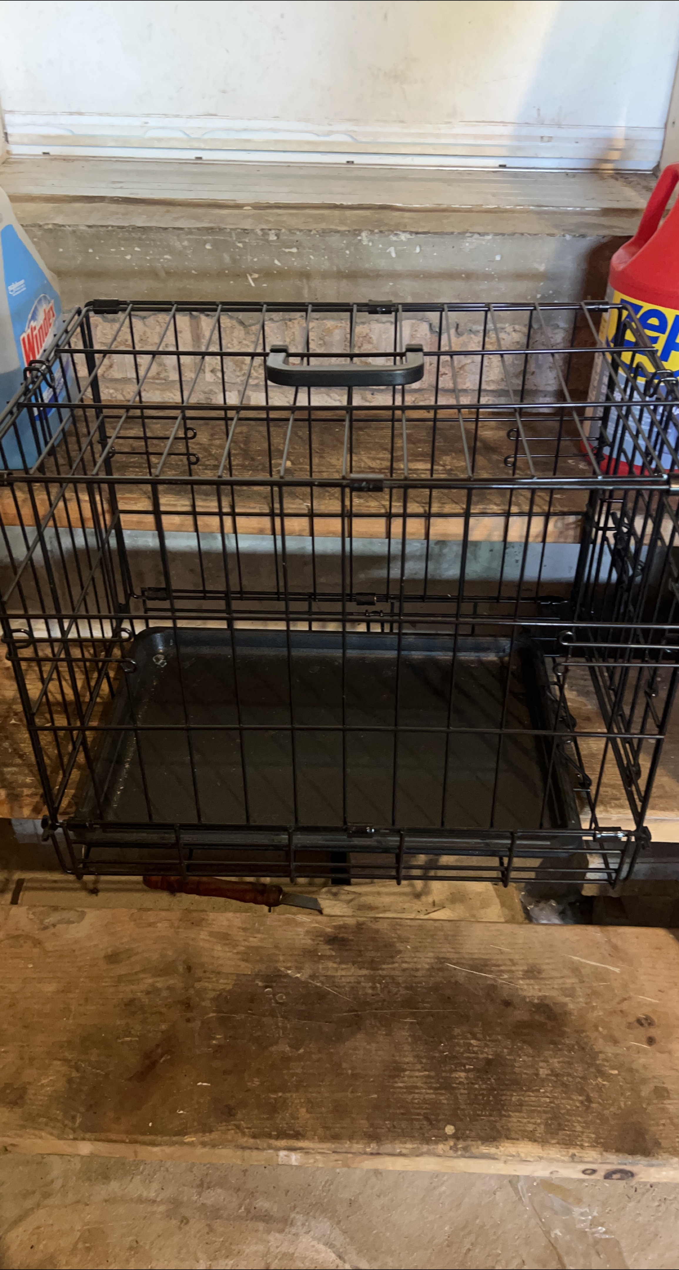 Dog Crate - Black Metal thumbnail