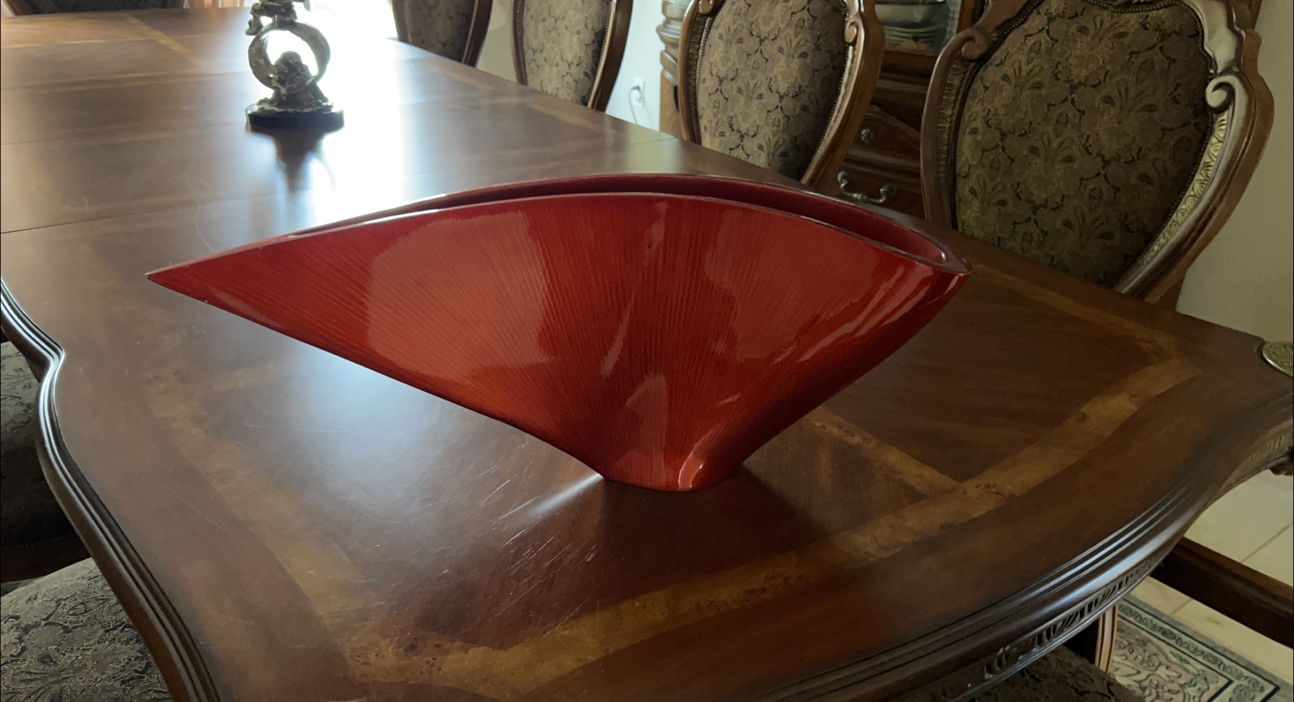 Red Decorative Bowl thumbnail