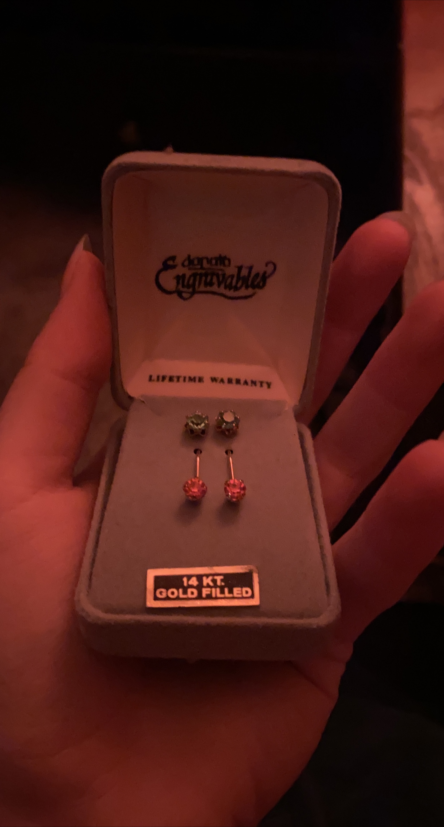 Donato Engravables 14KT Gold Filled Earrings thumbnail