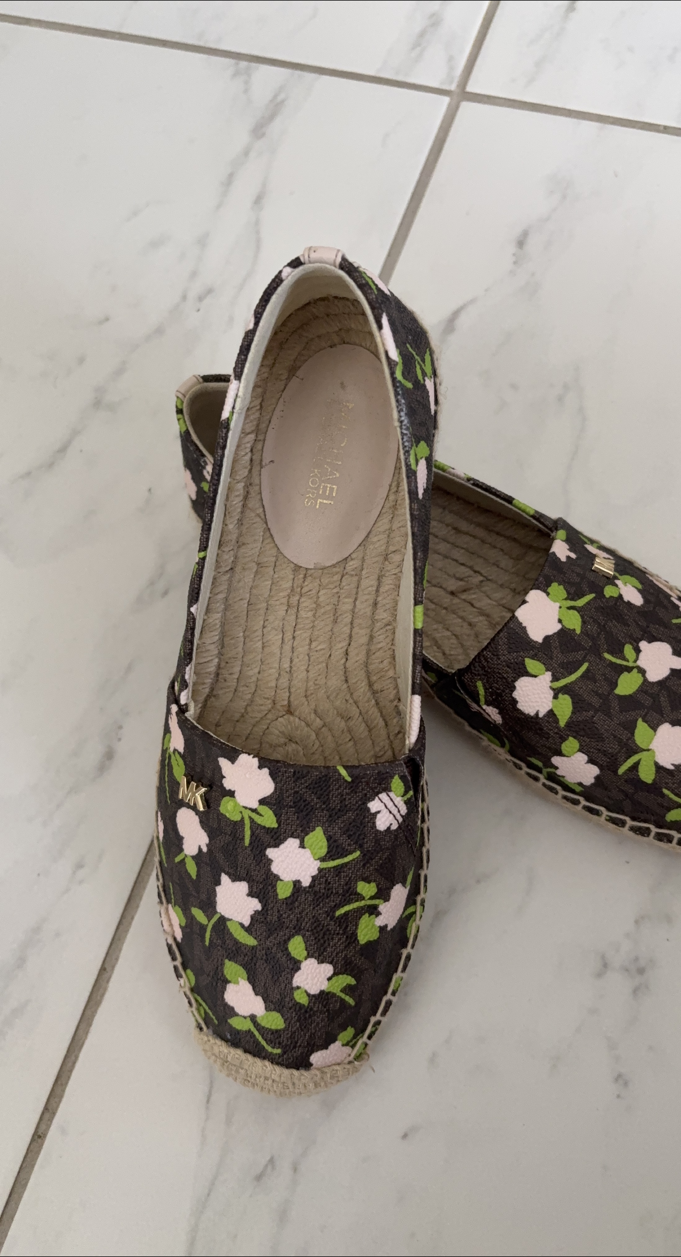 Michael Kors Floral Espadrille Slip-ons thumbnail