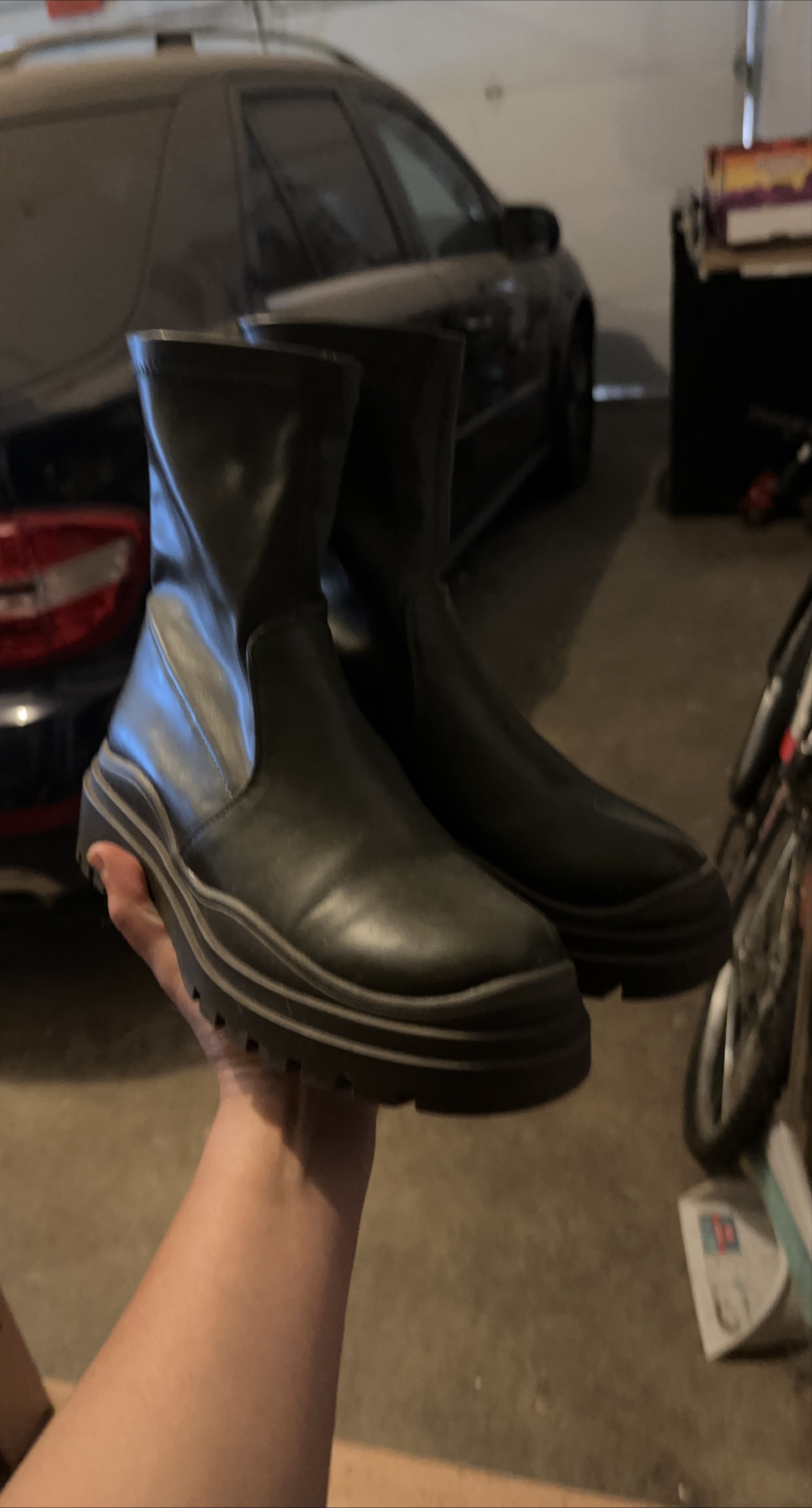 Vero Moda Green Boots Size 38 thumbnail