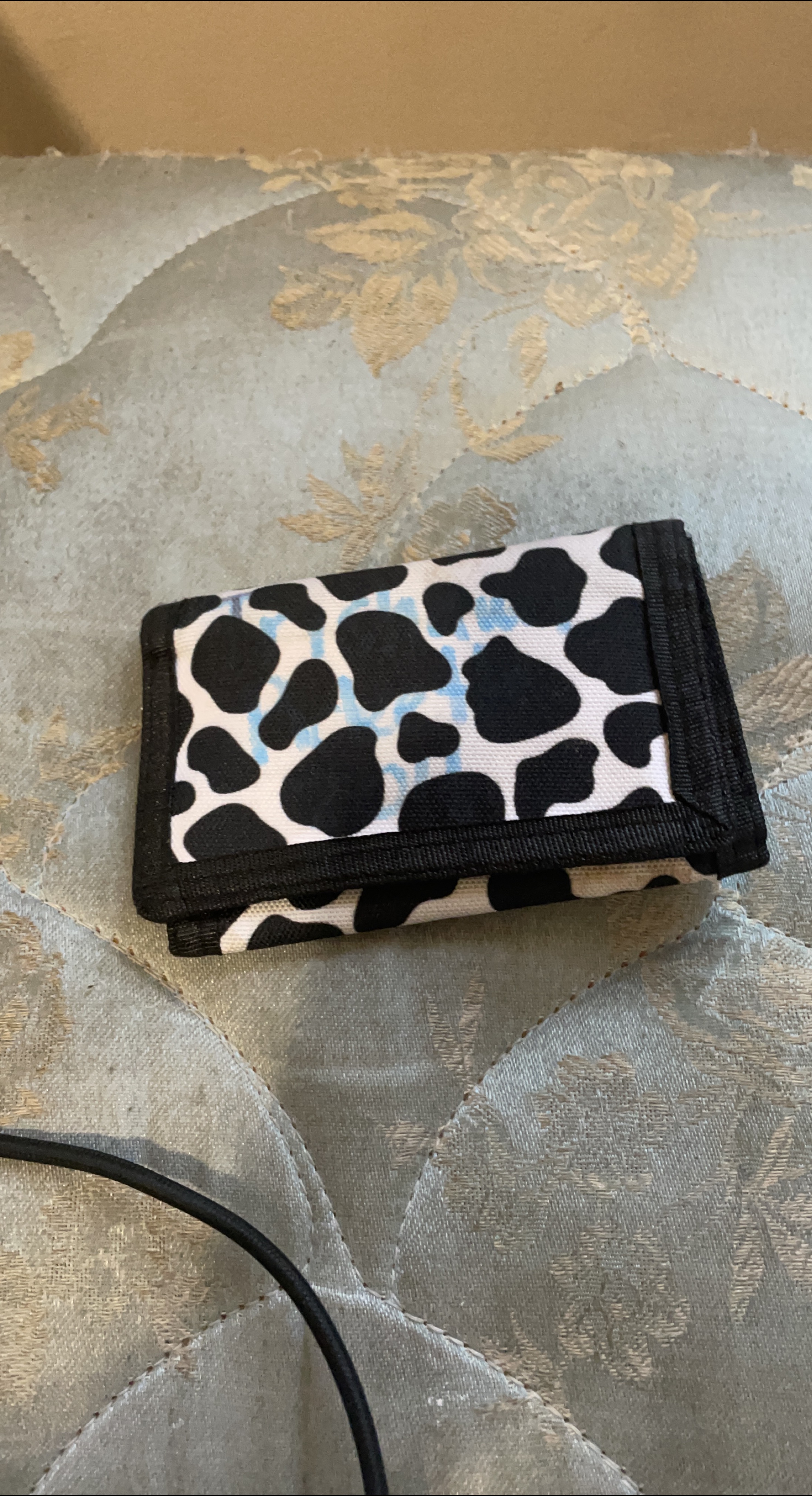 Cow Print Trifold Wallet thumbnail