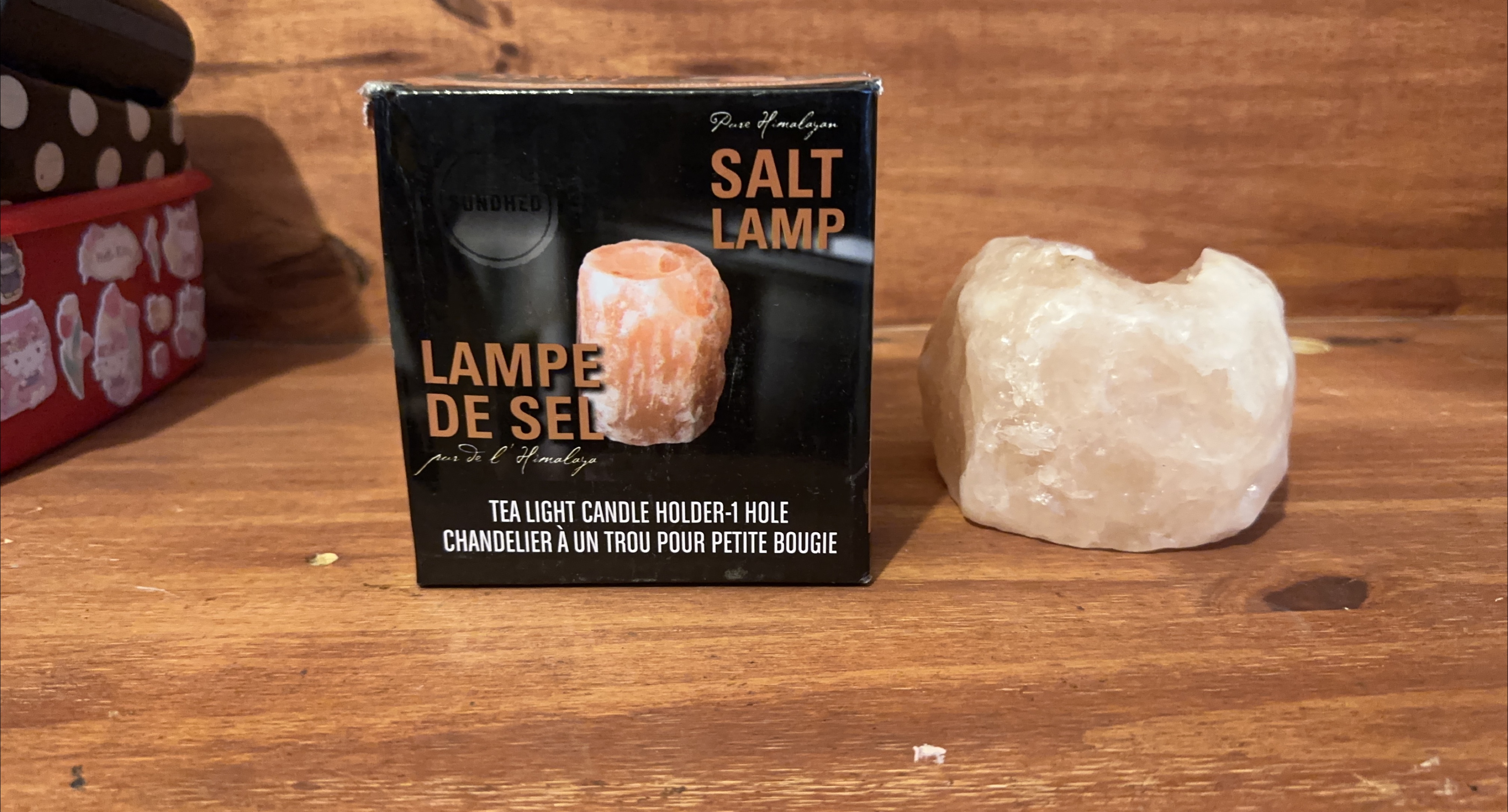 Sundhed Himalayan Salt Lamp Tea Light Holder thumbnail