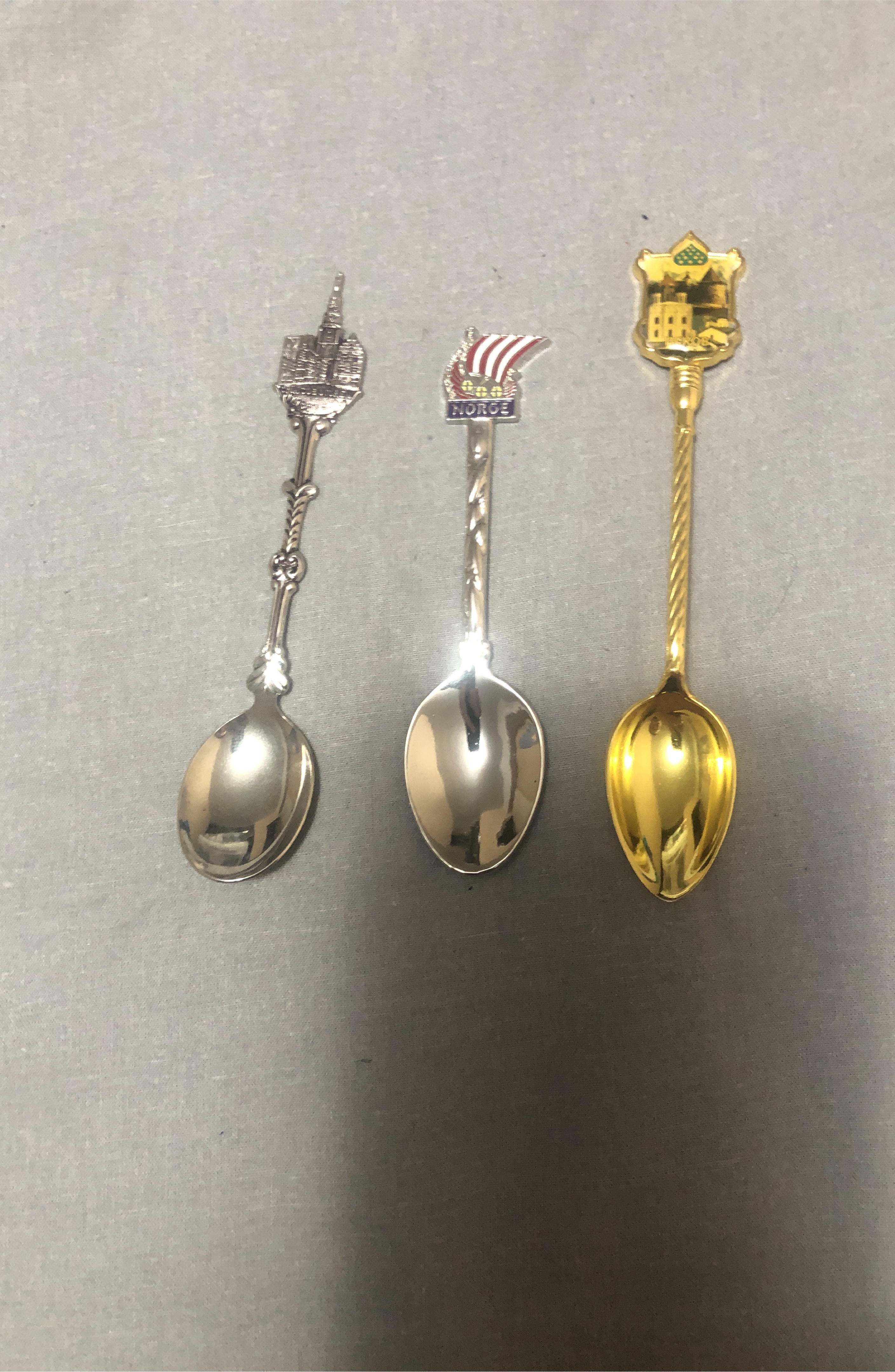 Souvenir Spoons - Set of 3 thumbnail