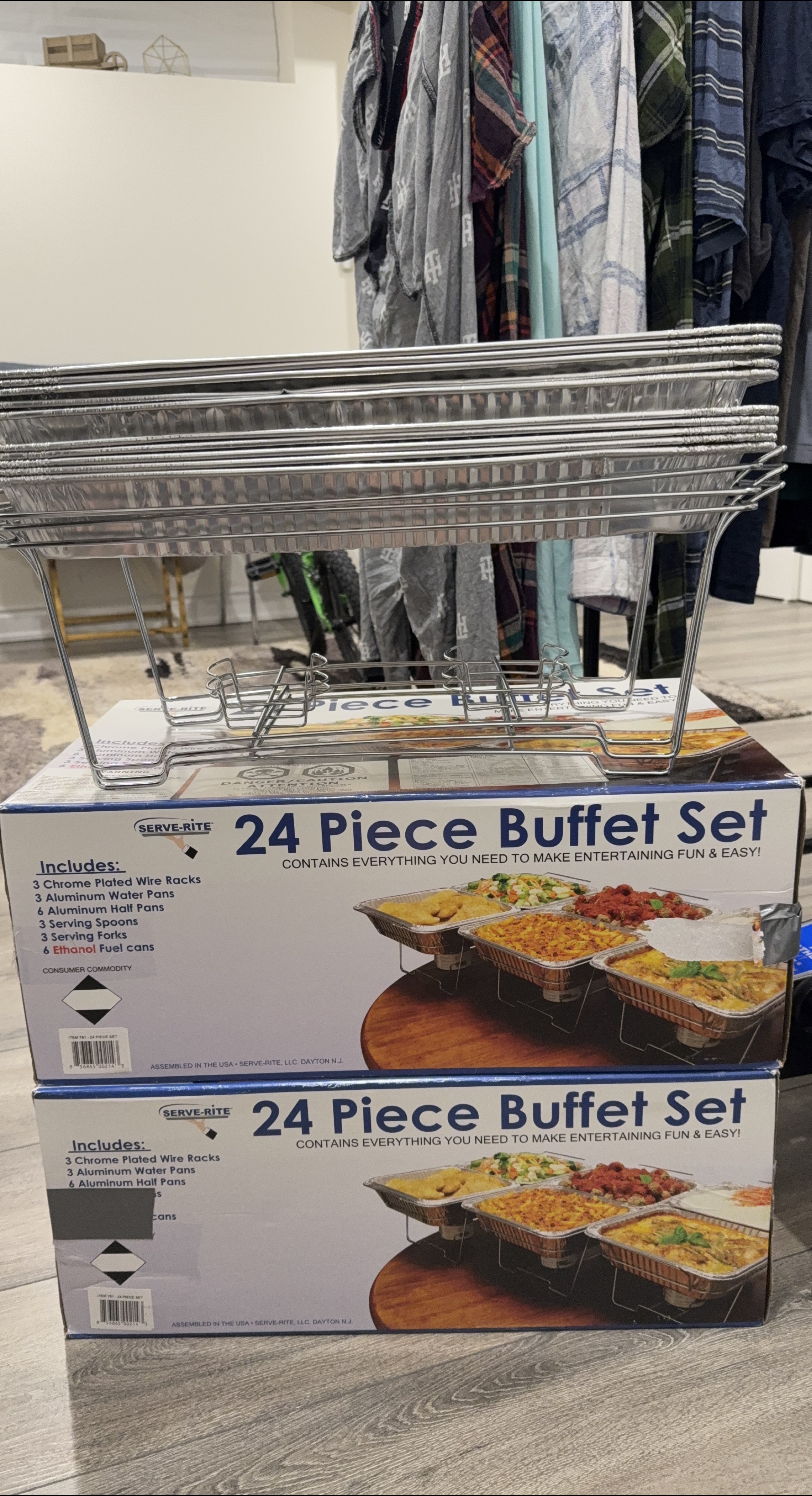 Serve-Rite 6 Piece Buffet Racks