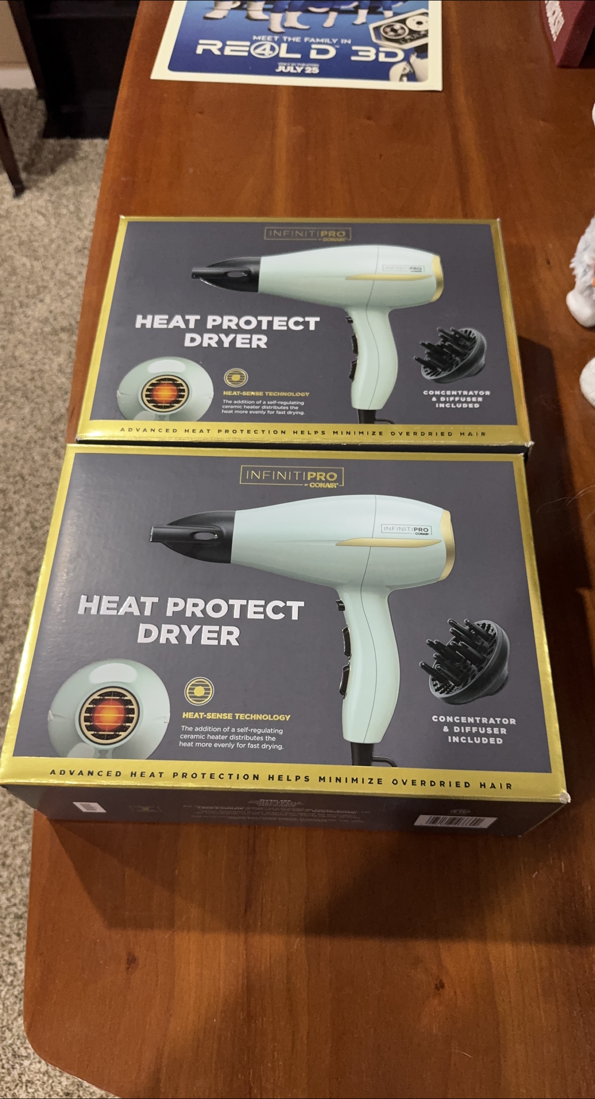 Infiniti Pro Conair Heat Protect Dryer - New in Box thumbnail