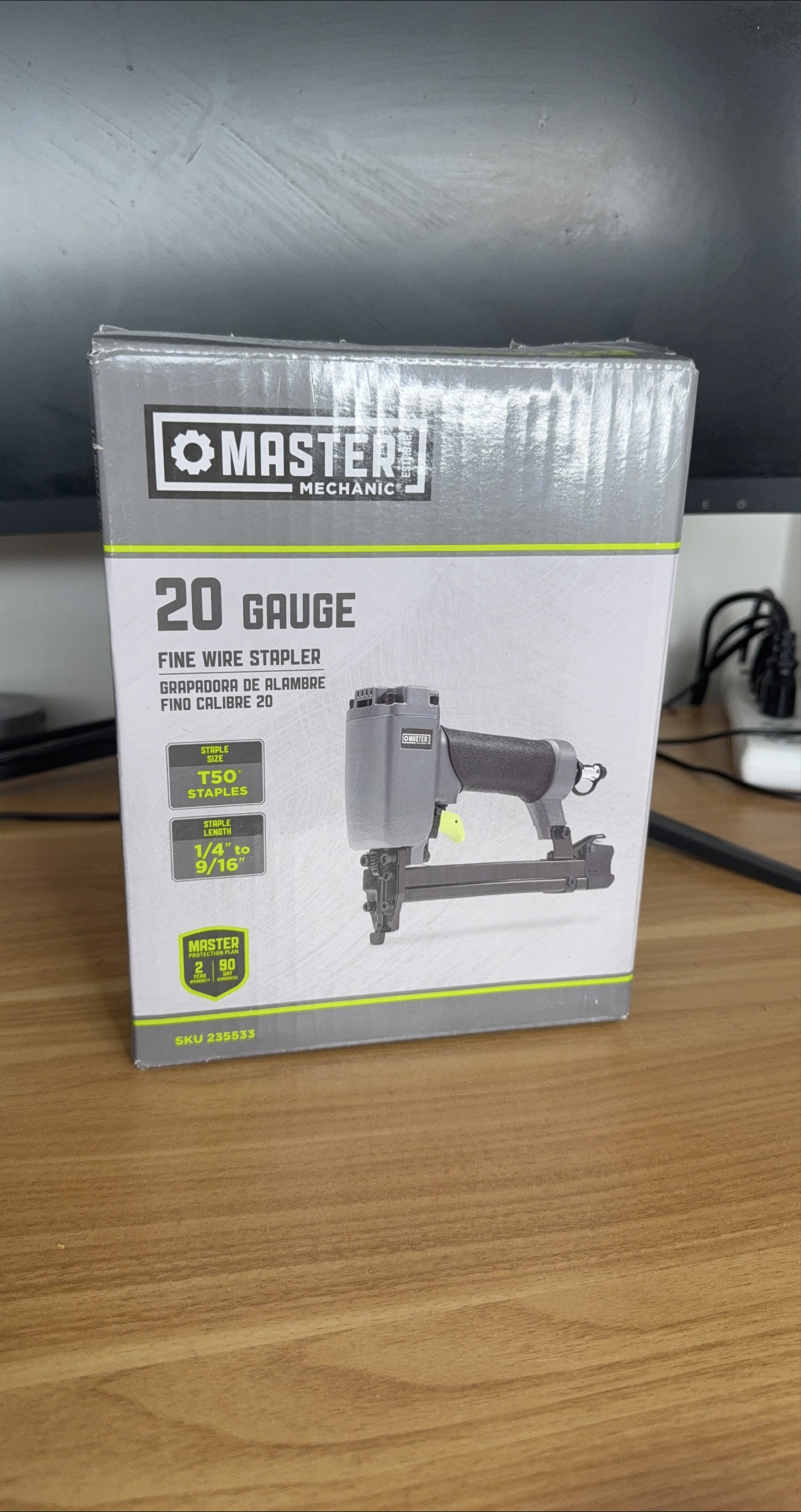 Master Mechanic 20 Gauge Fine Wire Stapler - New thumbnail