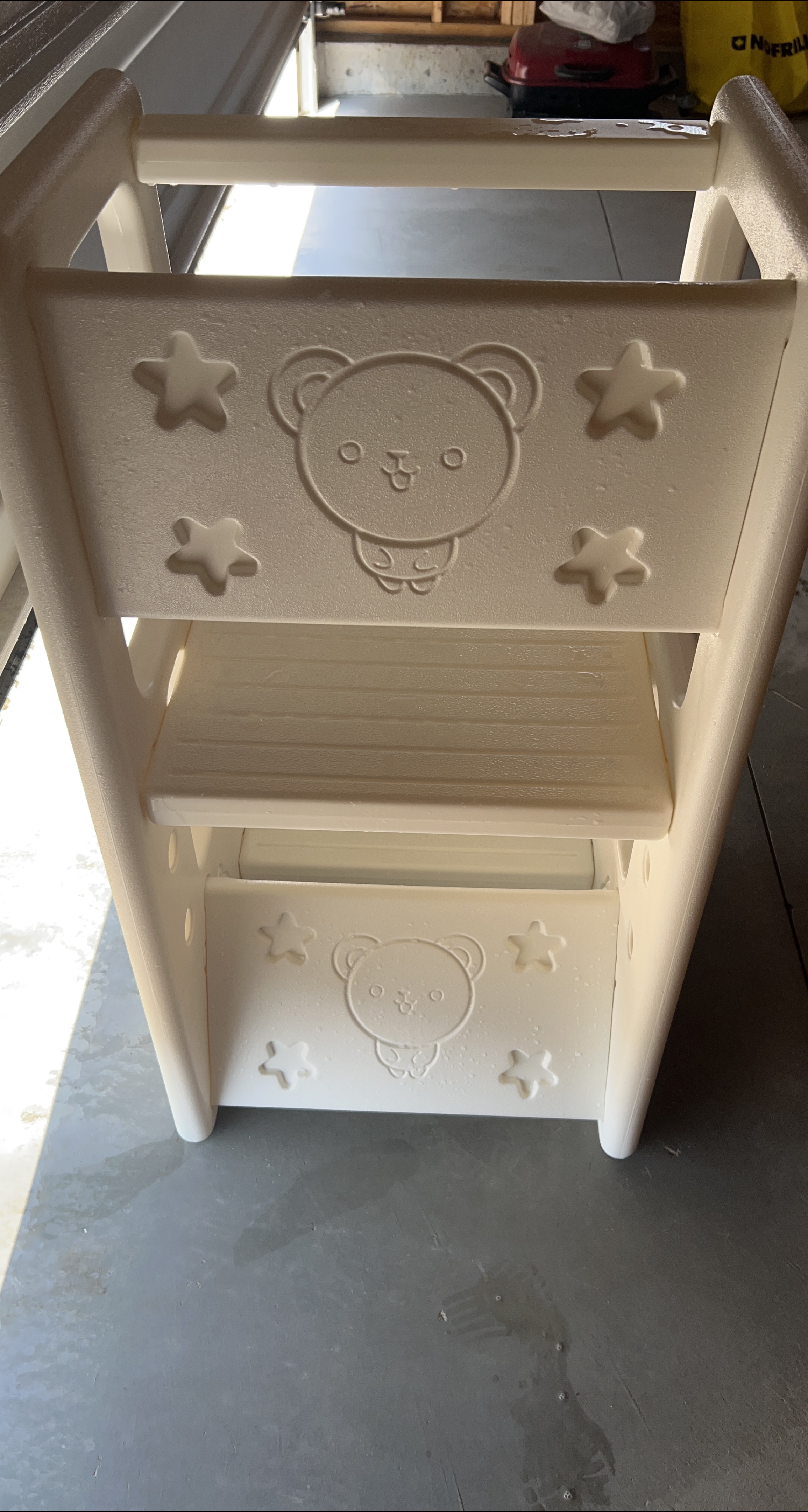 Kids Step Stool - White thumbnail