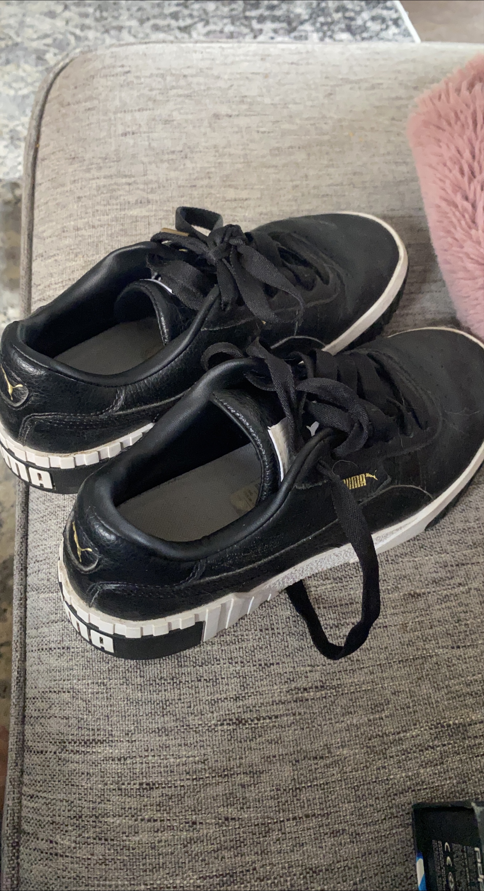 Puma Women's Calla Remix Black Sneakers thumbnail