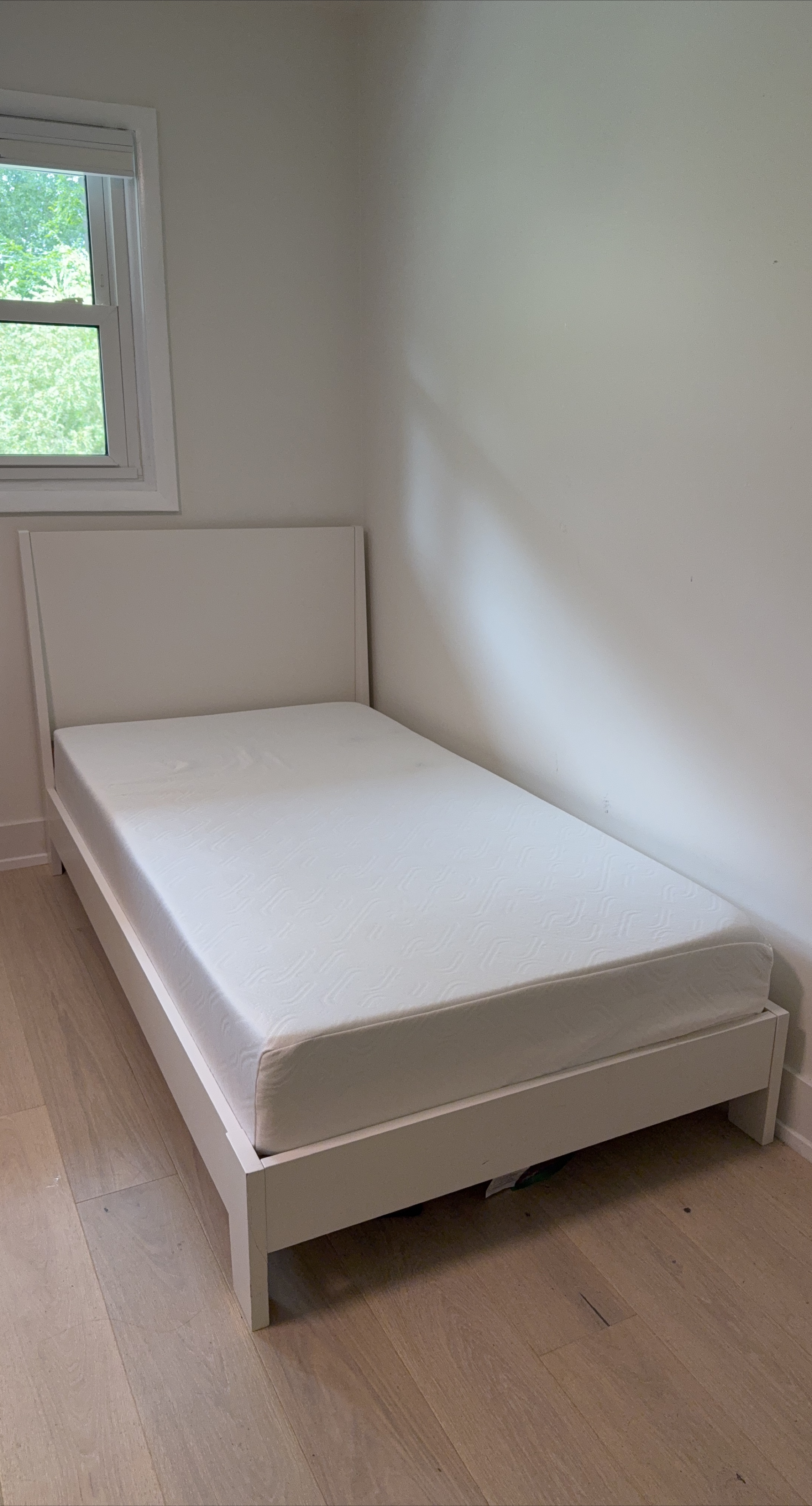 West Elm Kids Twin Bed & Simmons Twin Mattress Set thumbnail