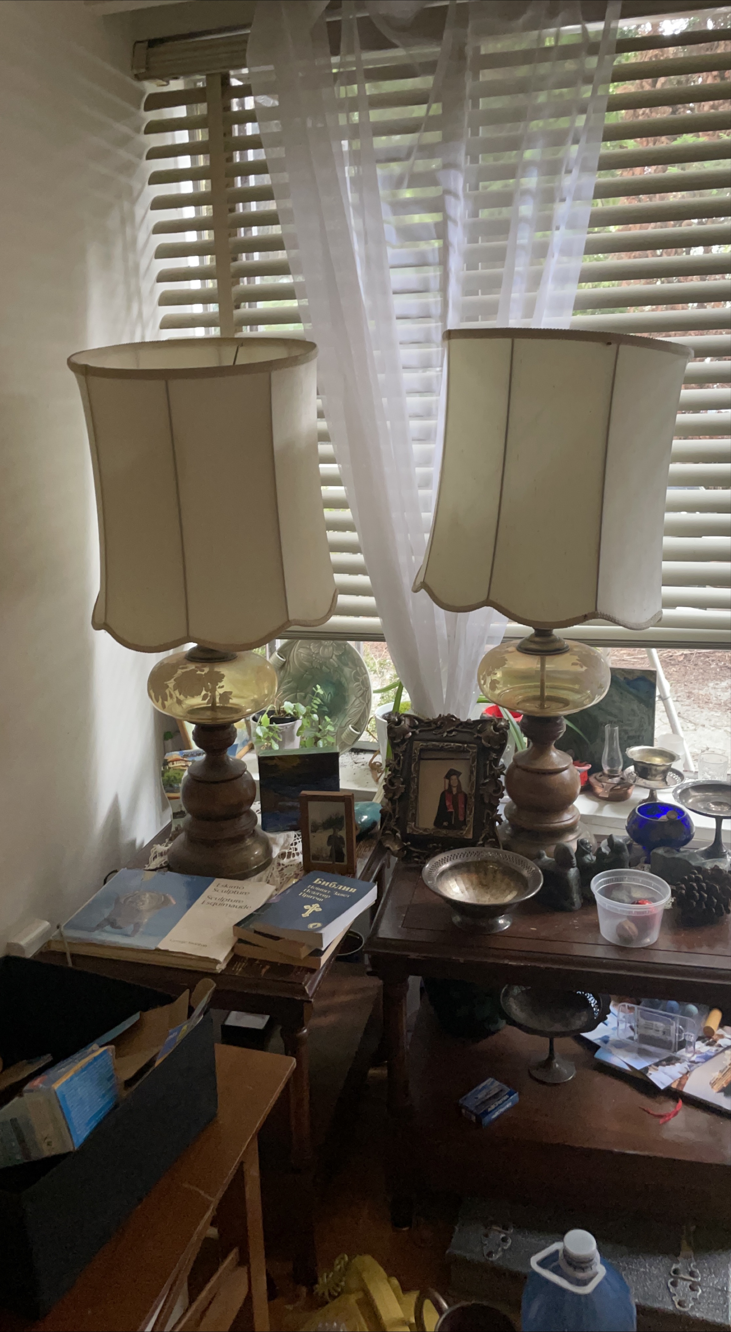 Vintage Table Lamps - Pair thumbnail