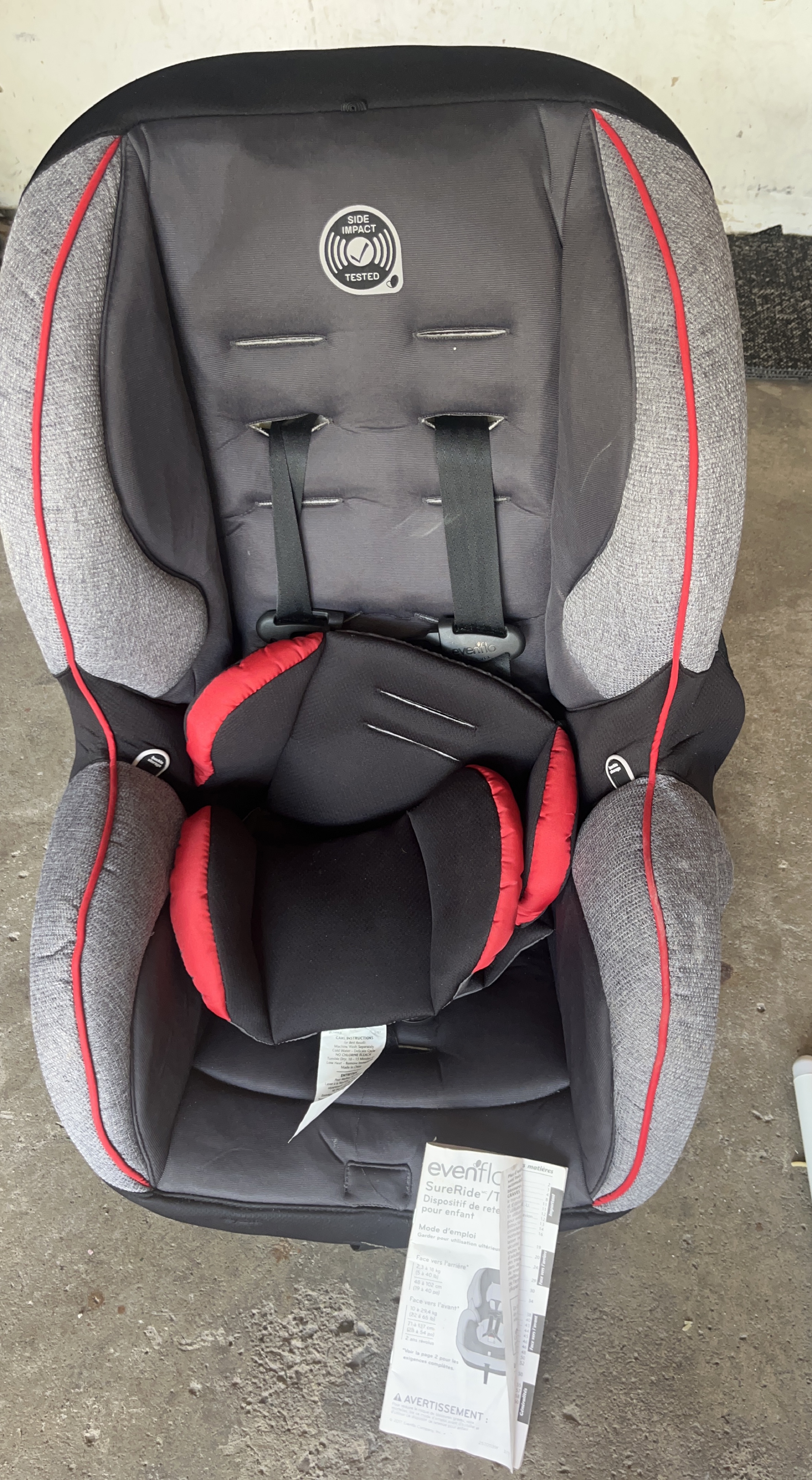 Evenflo SureRide/Titan 65 Car Seat thumbnail
