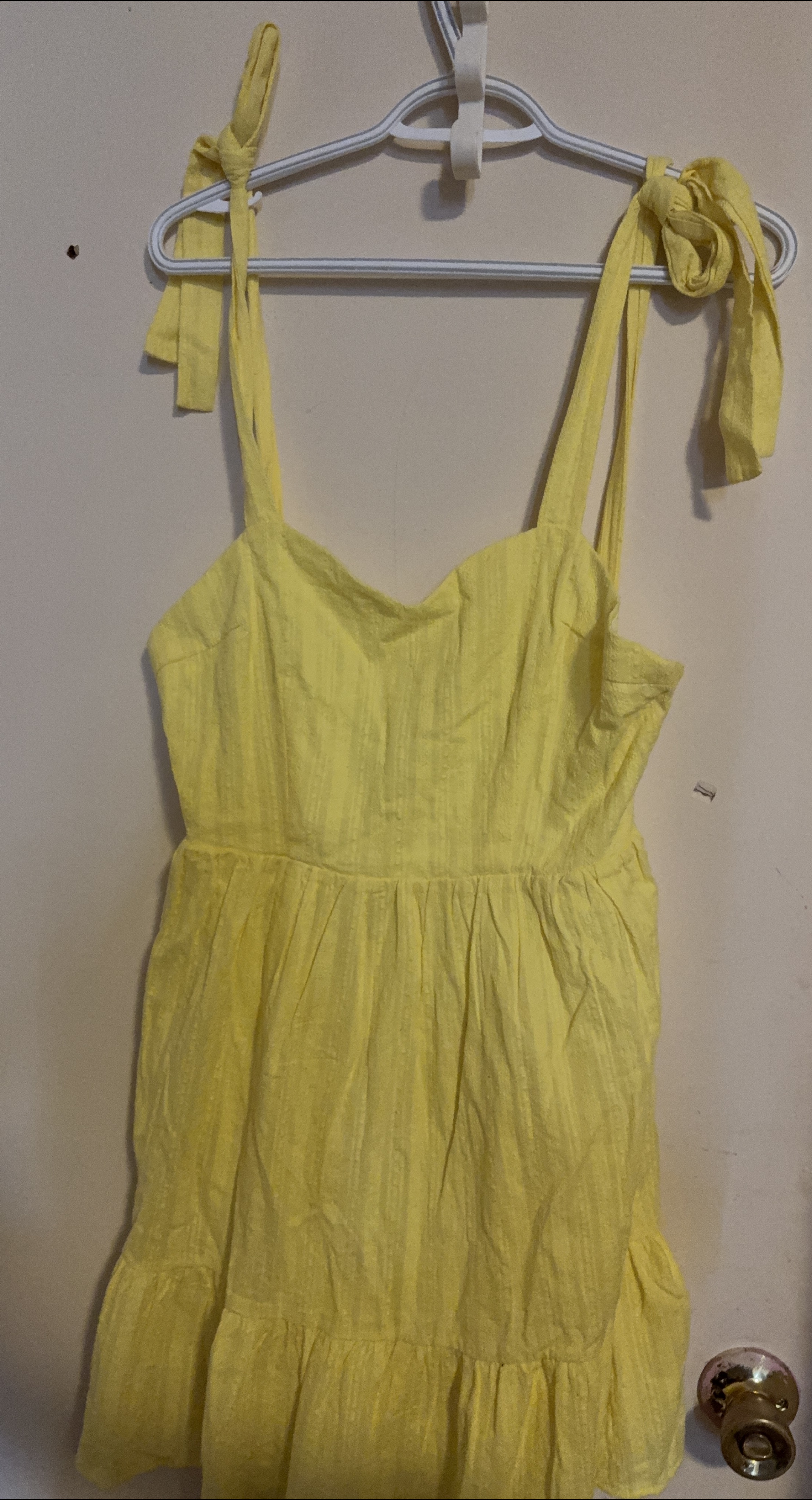 Shein Yellow Sundress Size M thumbnail
