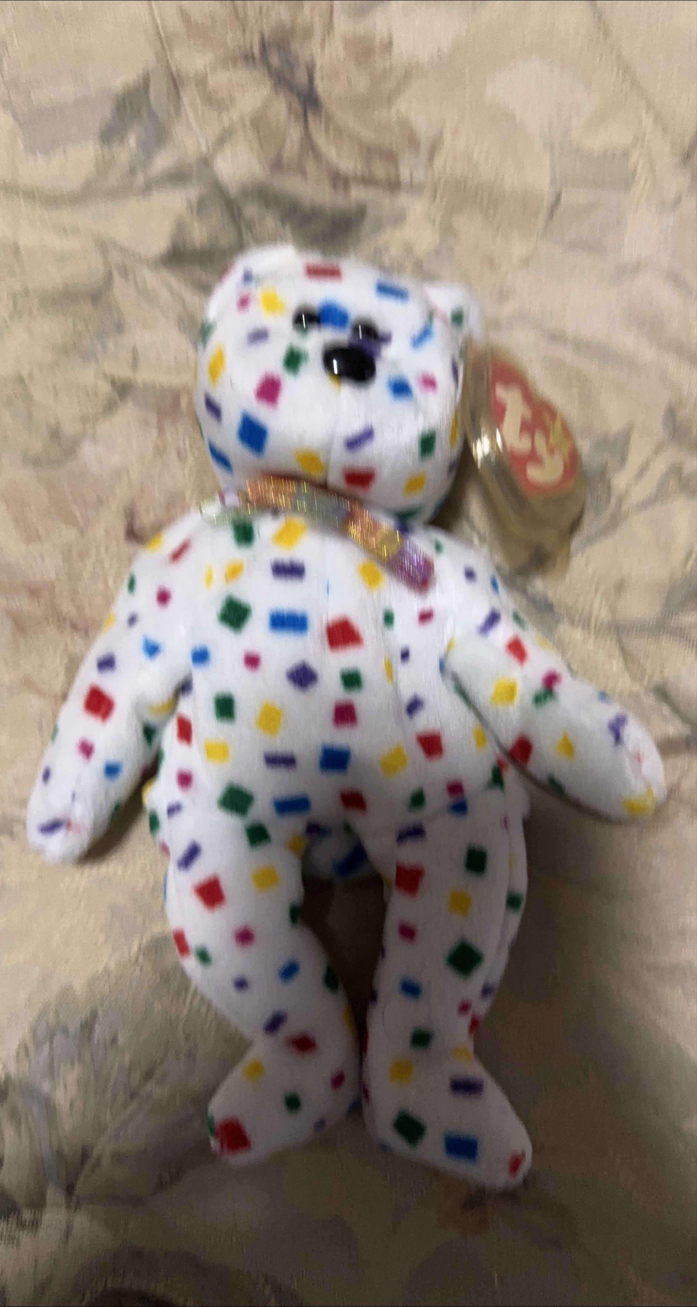 Ty Beanie Baby - Decade the Bear thumbnail