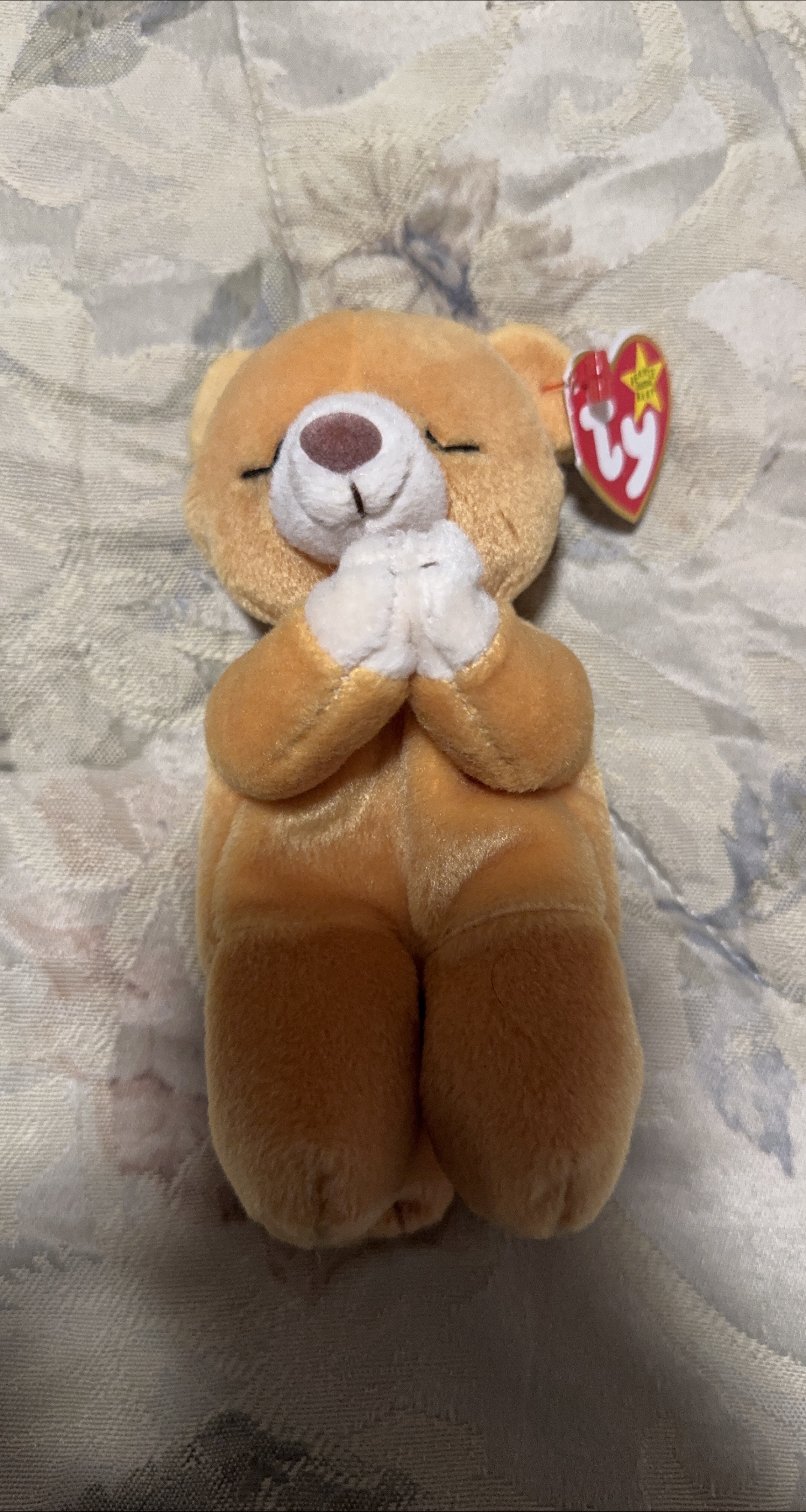 Ty Beanie Baby - Hope Prayer Bear thumbnail